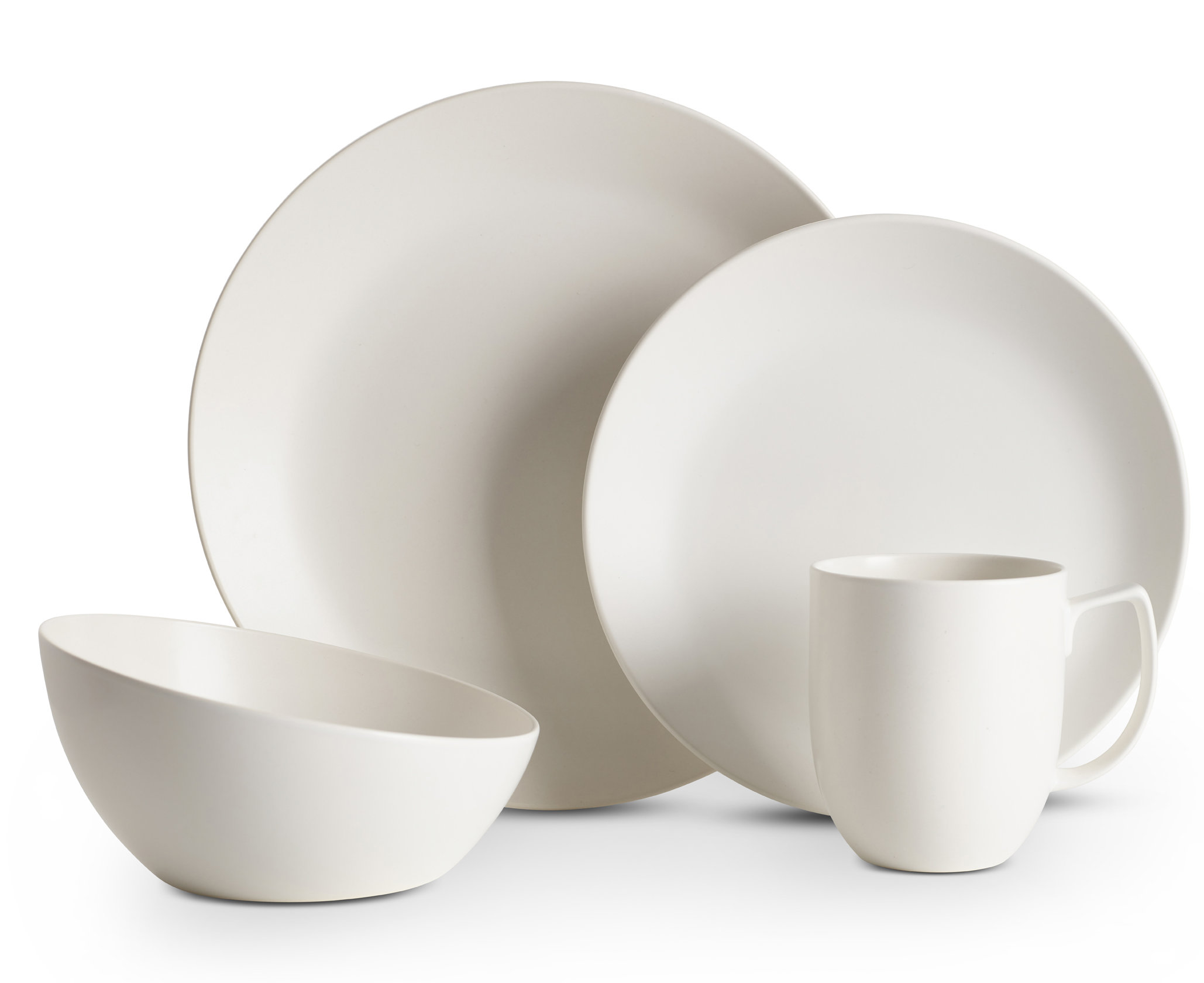 Nambé Orbit Stoneware Dinnerware Set of 4 & Reviews Wayfair