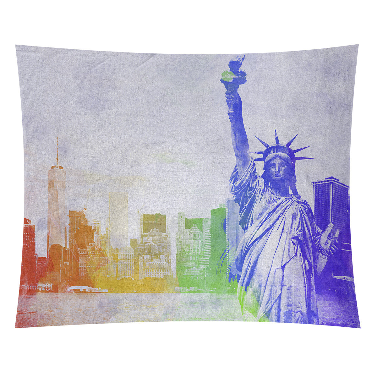 Wrought Studio Statue of Liberty Tapestry Wayfair