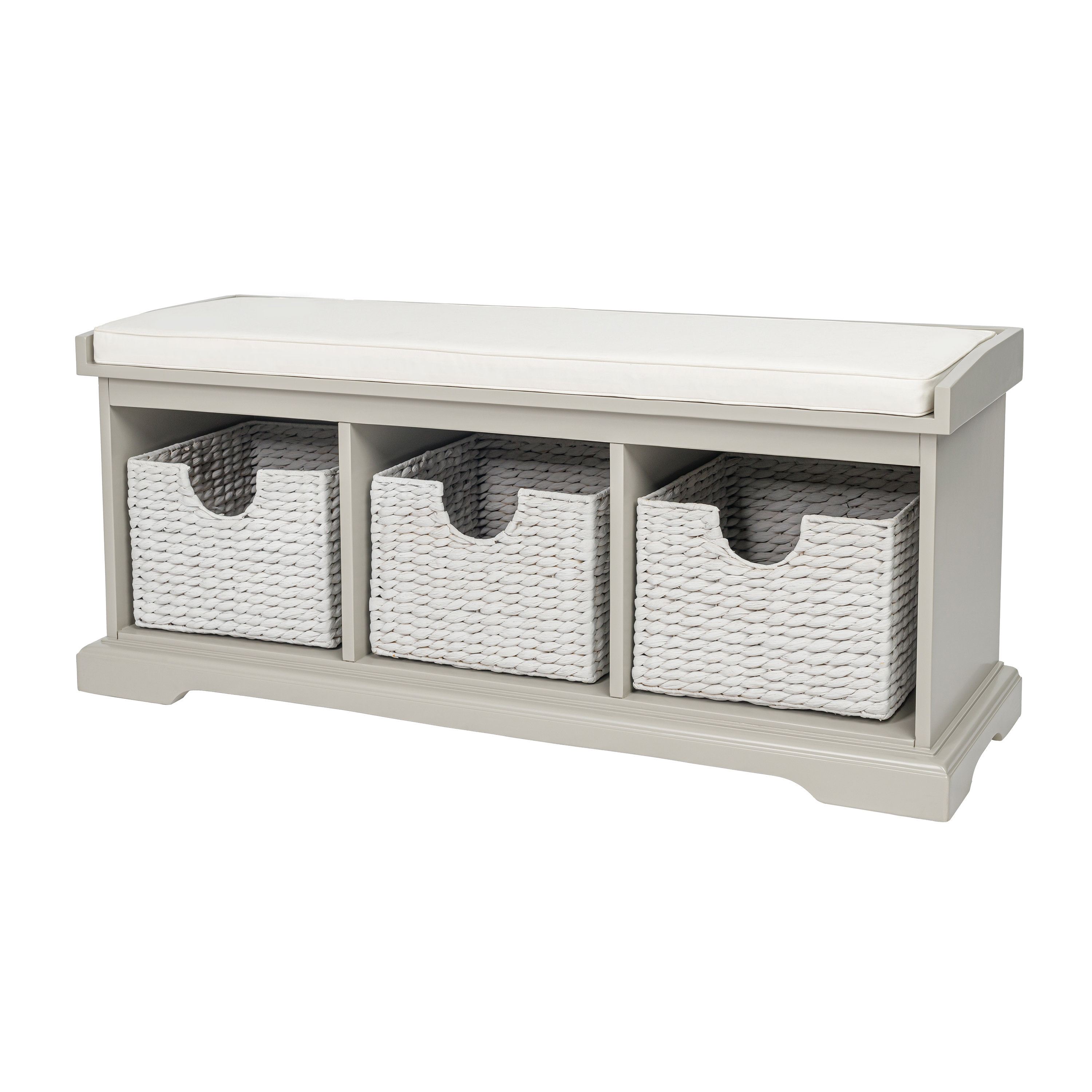 Rosalind Wheeler Hallway Three Storage Bench Wayfair.co.uk