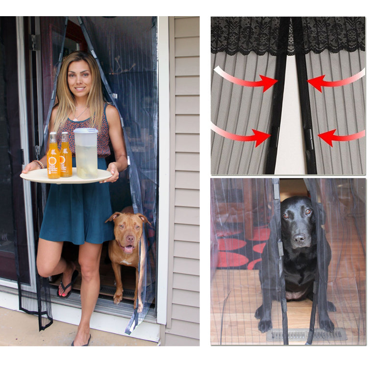 pet screen door magnetic