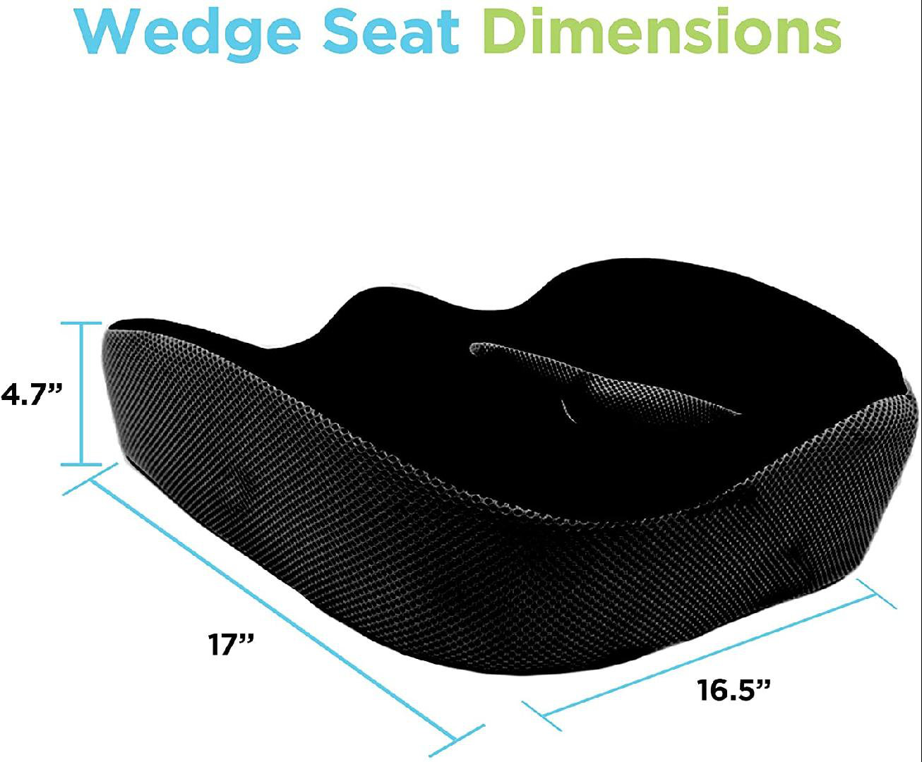 wedge cushion for sciatica