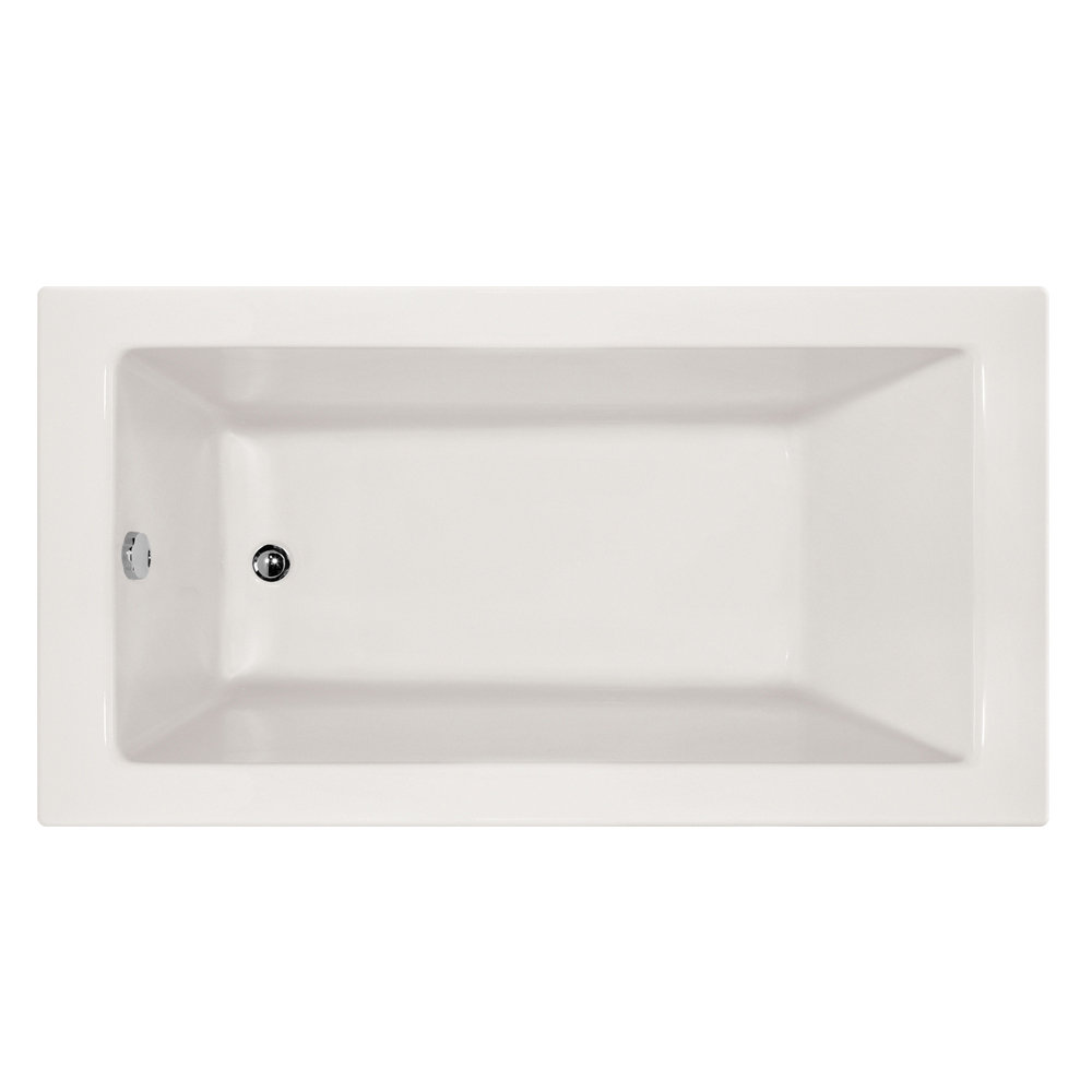 Hydro Systems Sydney 60" x 34" Alcove Soaking Acrylic Bathtub Wayfair