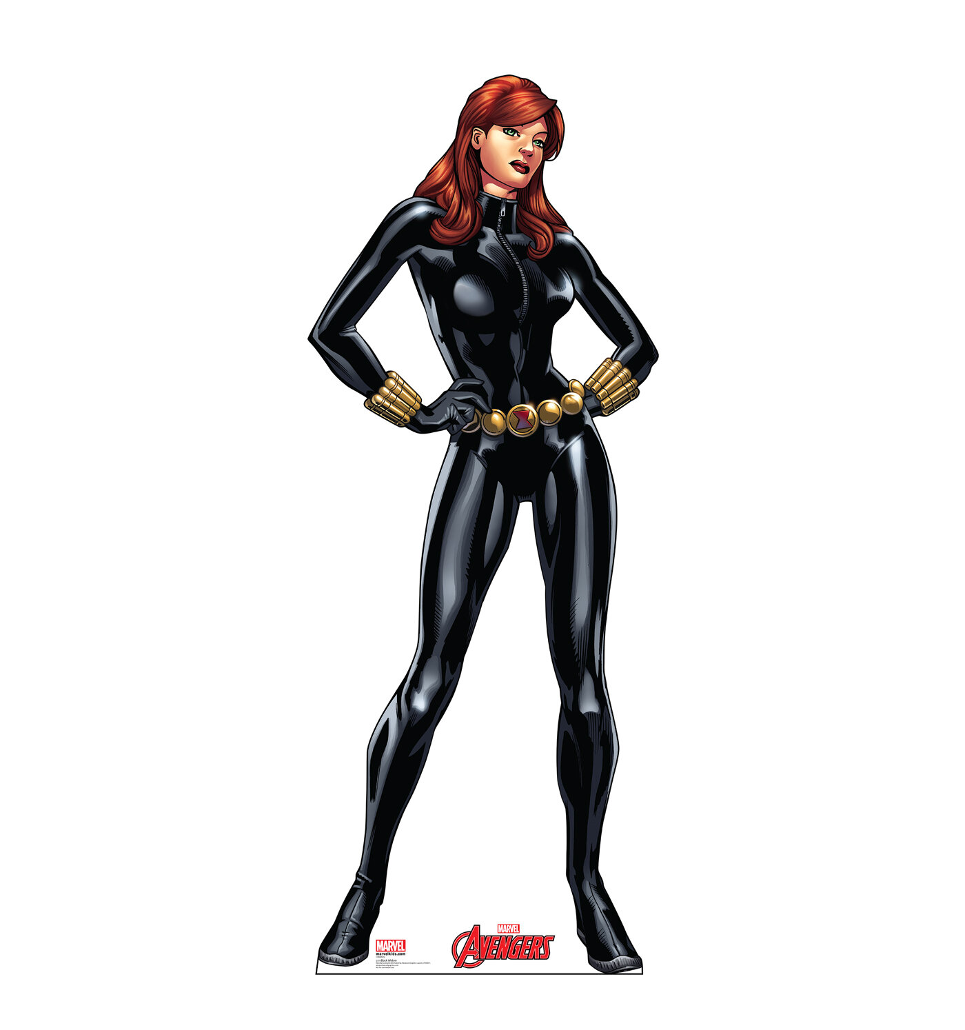 Advanced Graphics Black Widow Avengers Animated Standup | Wayfair