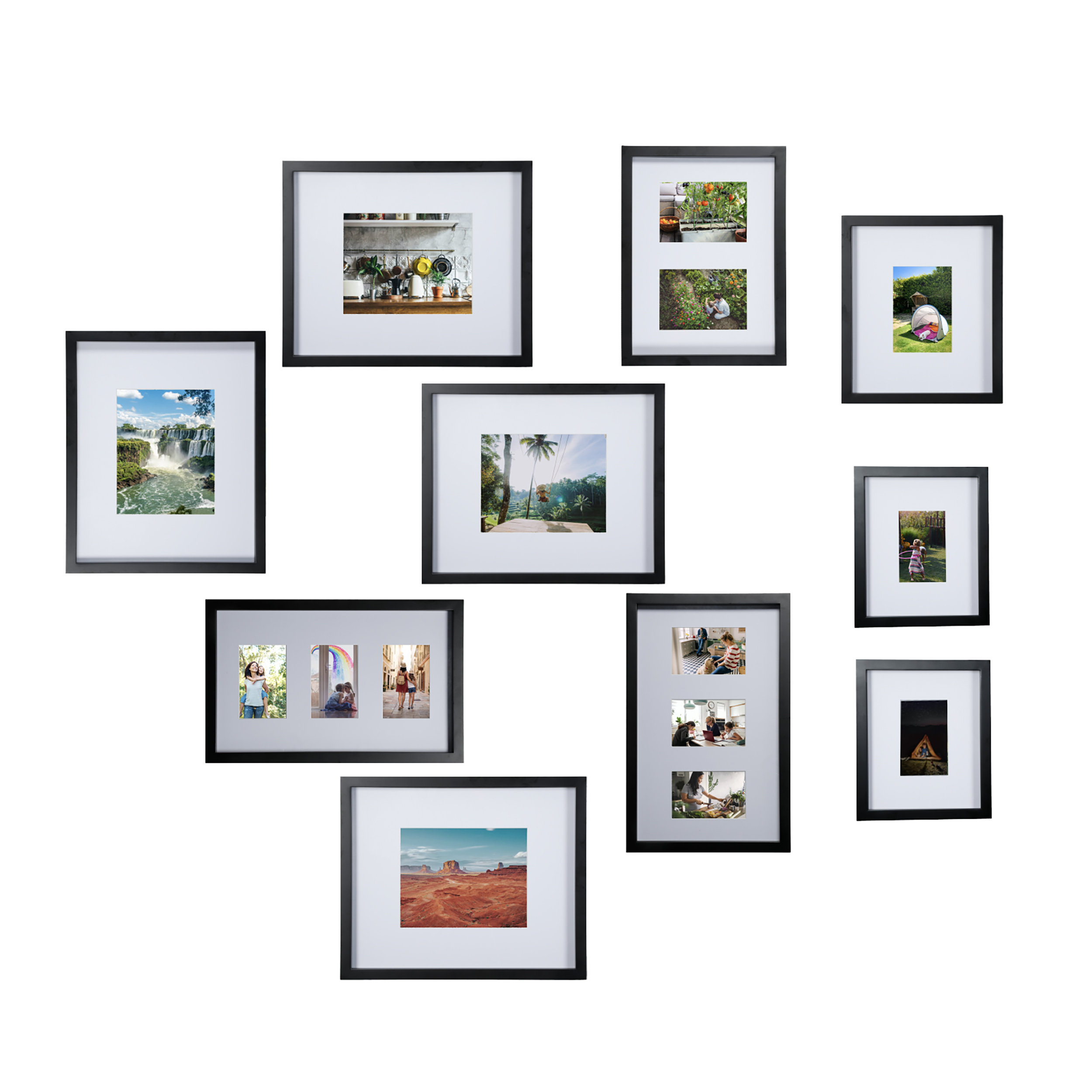 Martha Stewart Gallery Picture Frame Set of 10 Wayfair