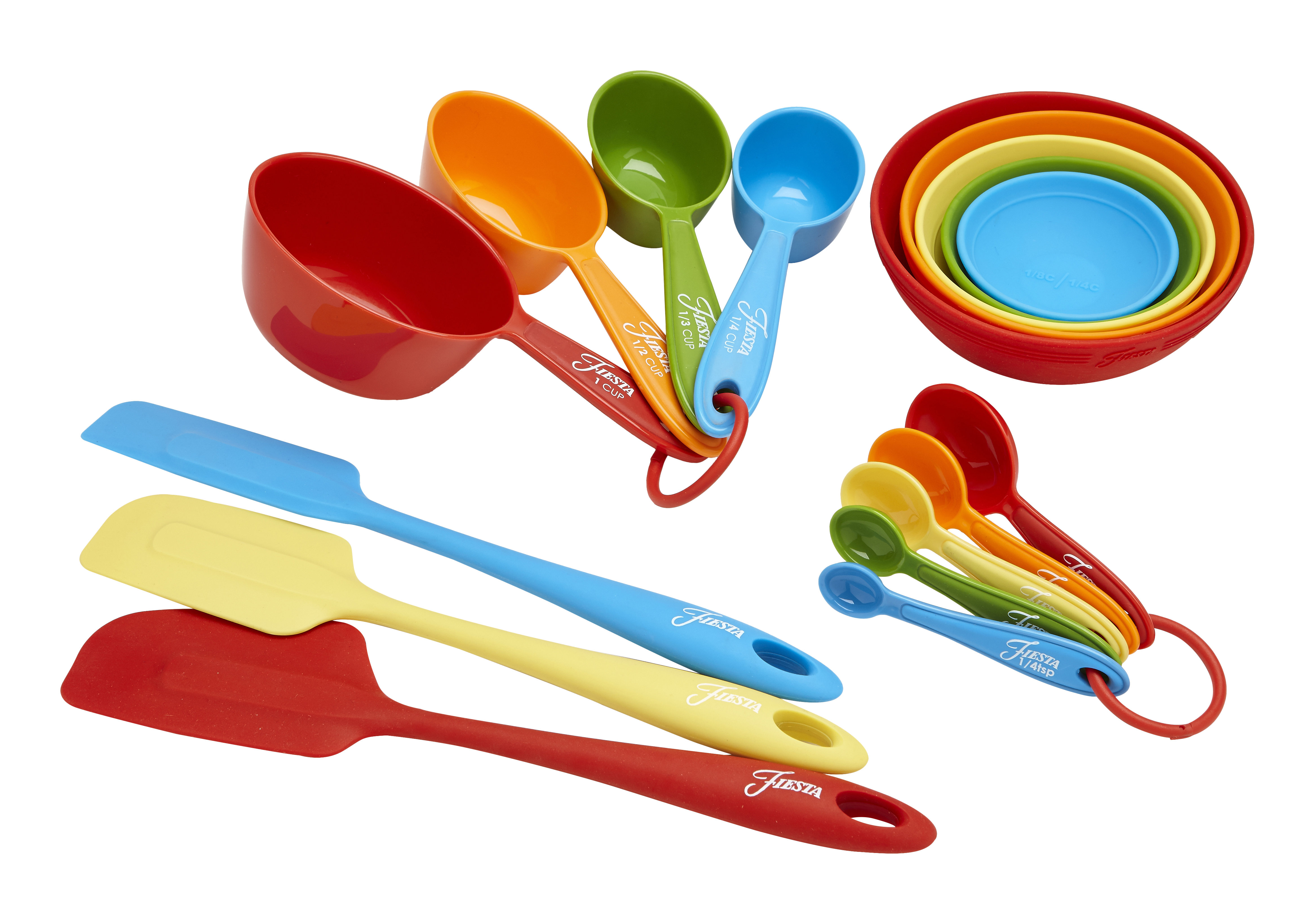 Fiesta 17 Piece Silicone Baking Utensil Set Wayfair