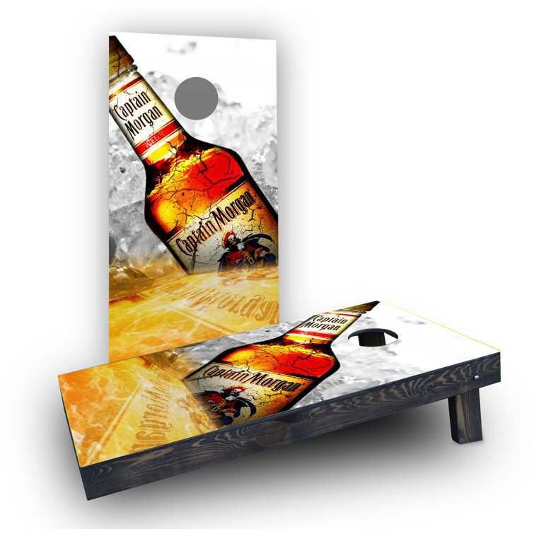 Custom Cornhole Boards Captain Morgan Cornhole Boards | Wayfair