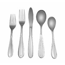 Gorham MONET FROSTED Set of 4 Teaspoons Stainless Steel Flatware 