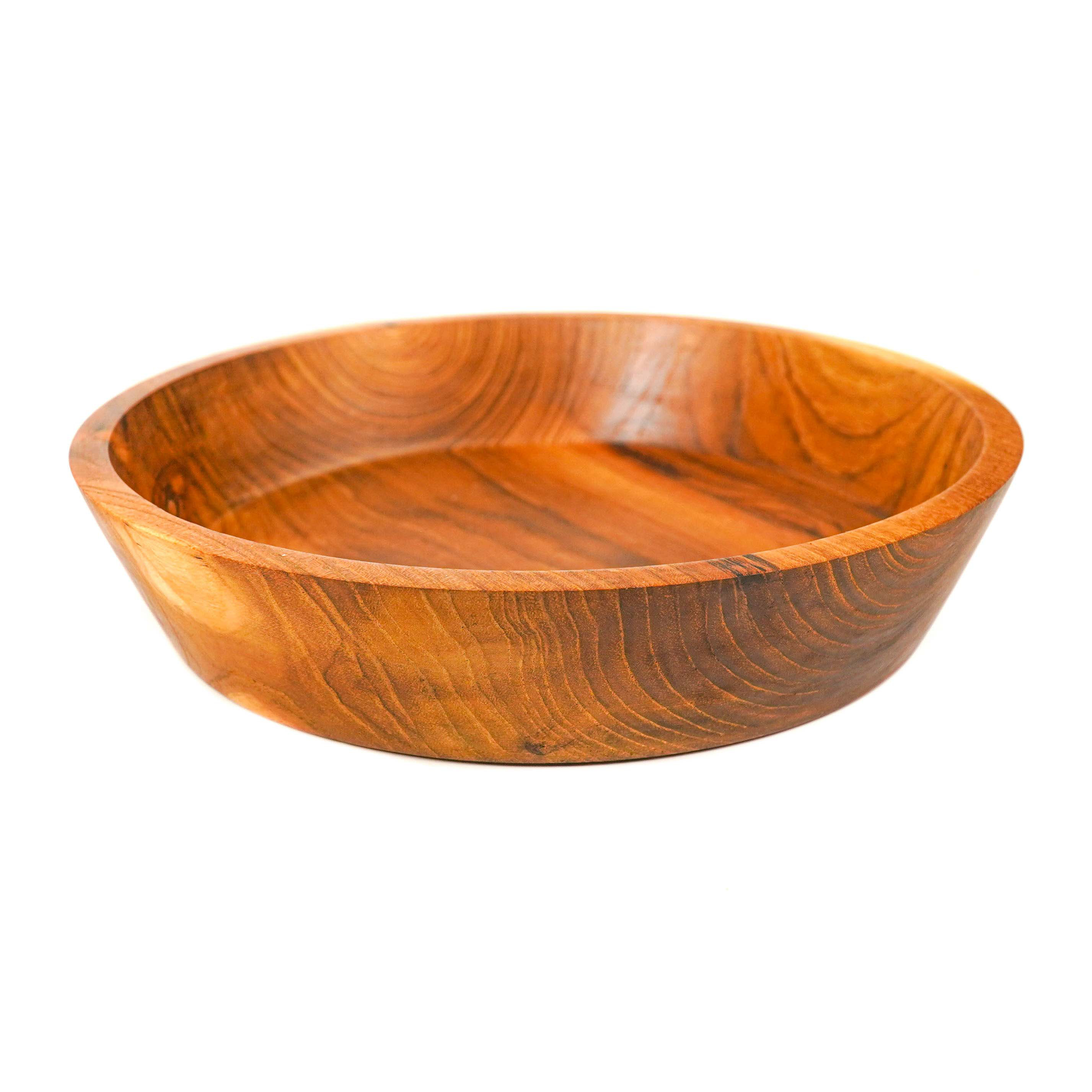 Rainforest Bowls Teak Wood Salad Bowl Wayfair