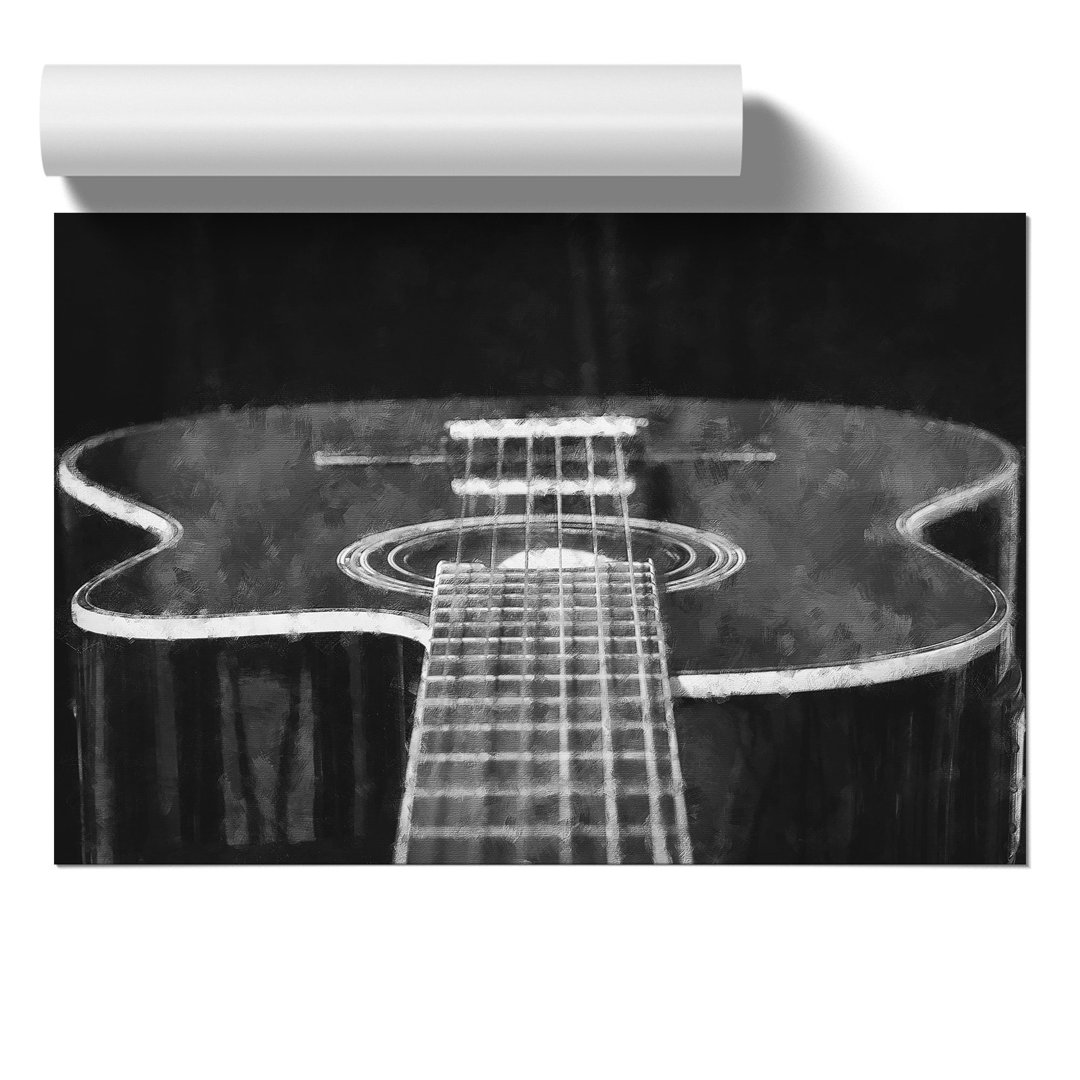 East Urban Home Poster Acoustic Guitar Vol. 3