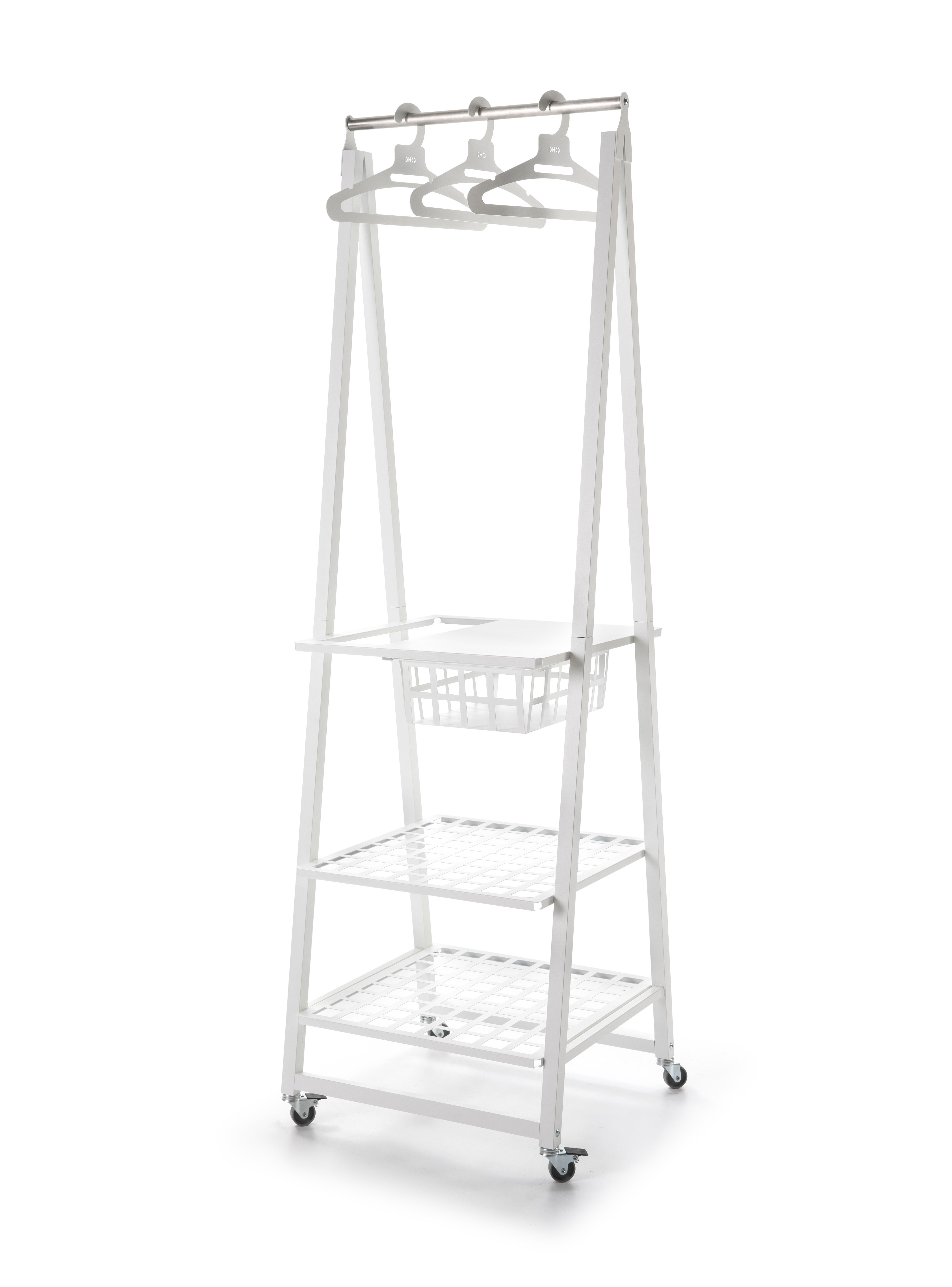 Rebrilliant Jemi 23.22'' Rolling Clothes Rack Wayfair