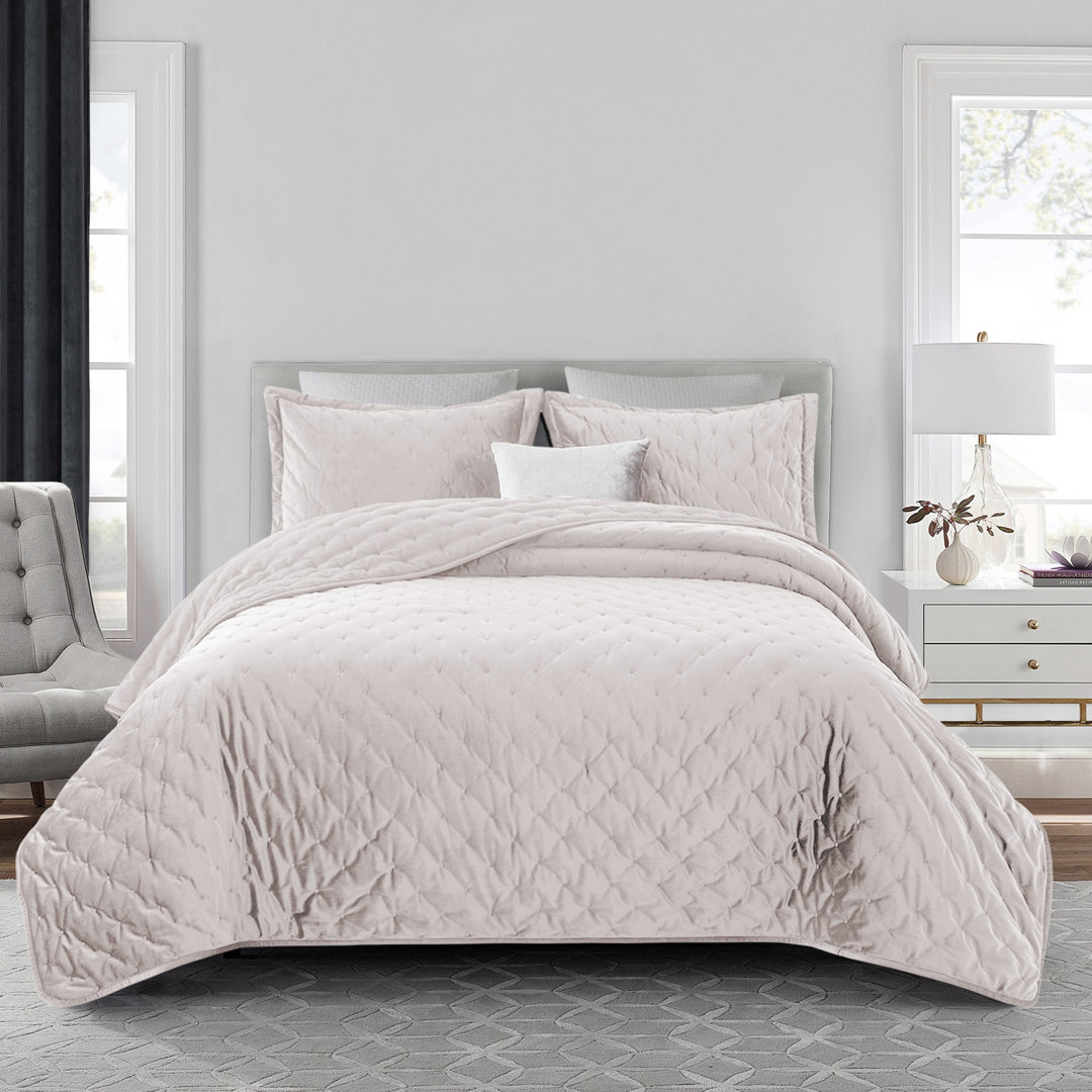 Isabelline Tagesdecken-Set Imperial Rooms mit passenden Kissenhüllen