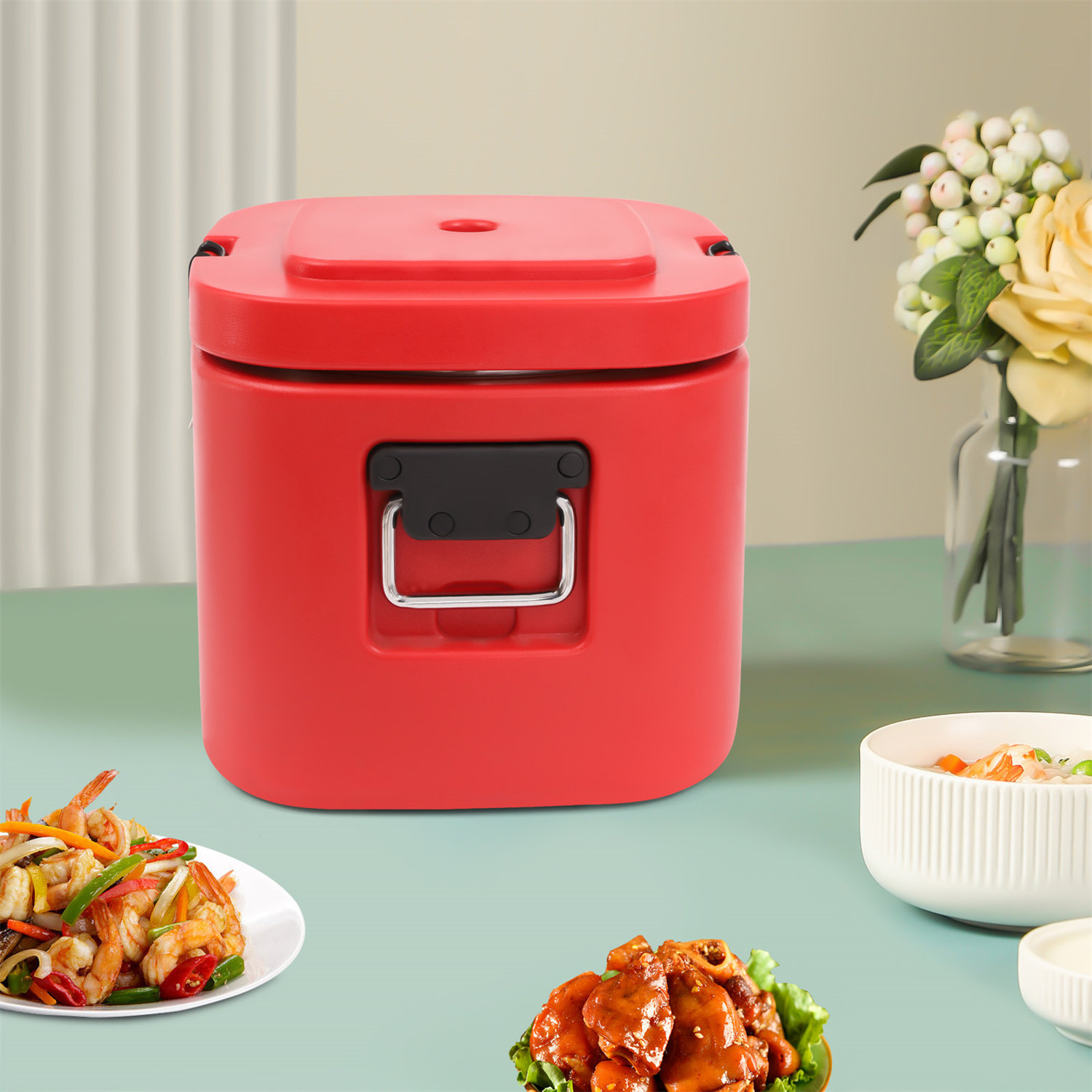 YINXIER Red 2.5 Gallon Commercial Food Warmer Hot Box Wayfair