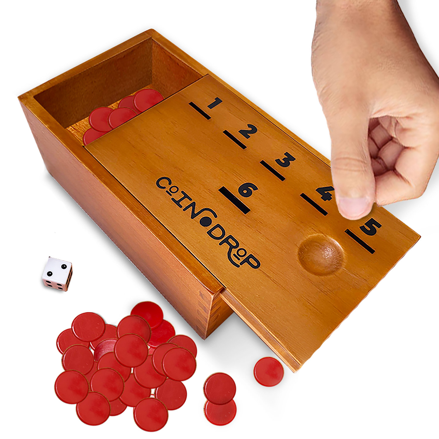 SWOOC Coin Drop Simple and Strategic Dice Game Wayfair