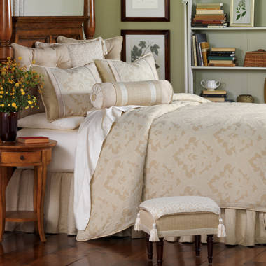 White Damask Comforter Collection 