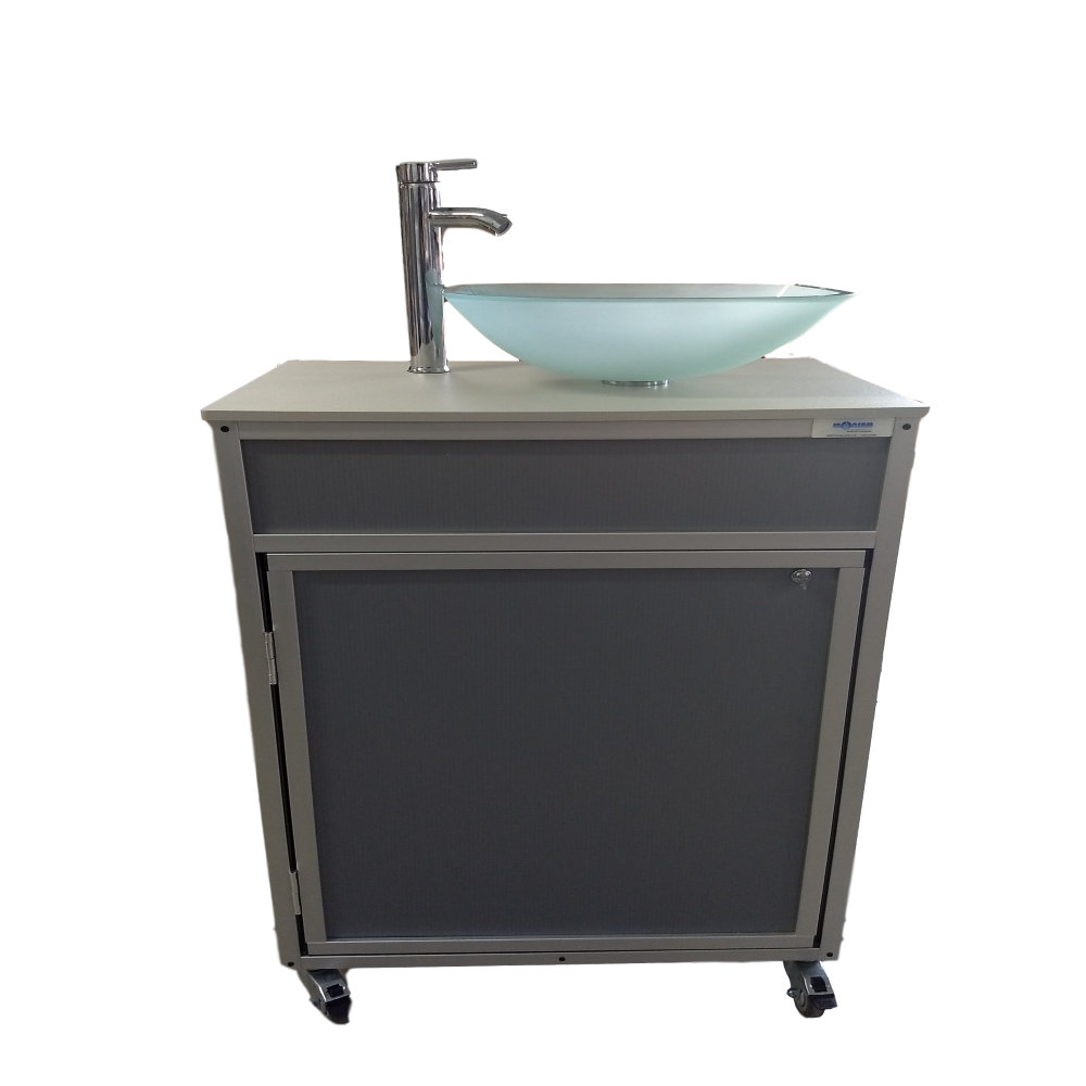 MONSAM Portable Sink 27" L x 19" W Portable Service Sink with Faucet