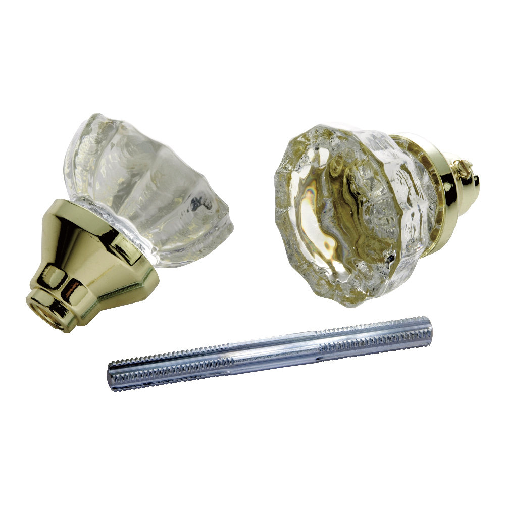 First Watch Security Glass Door Knob Set Wayfair