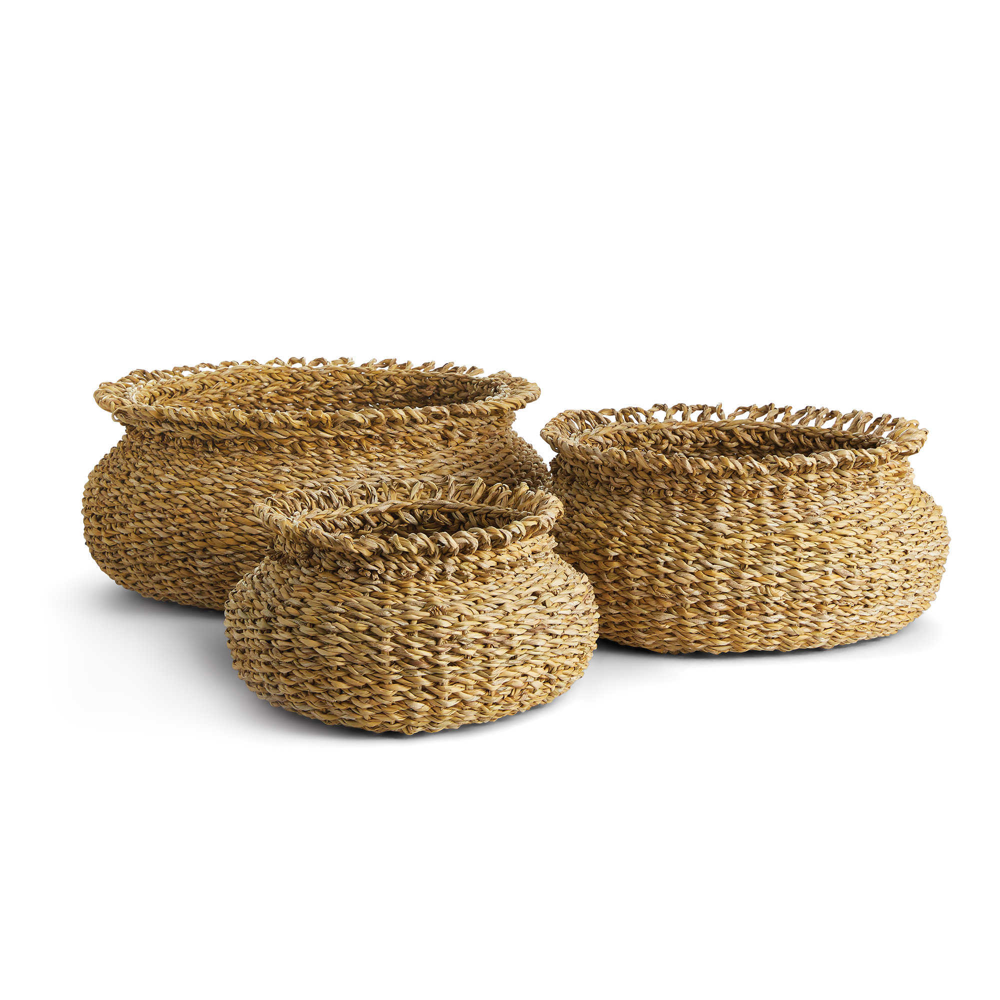 Joss & Main 3 Piece Seagrass Basket Set | Wayfair