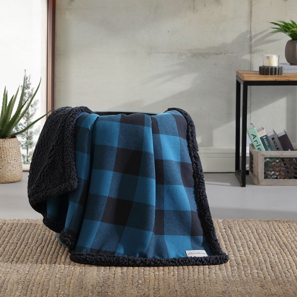 Light Blue Throw Blanket | Wayfair