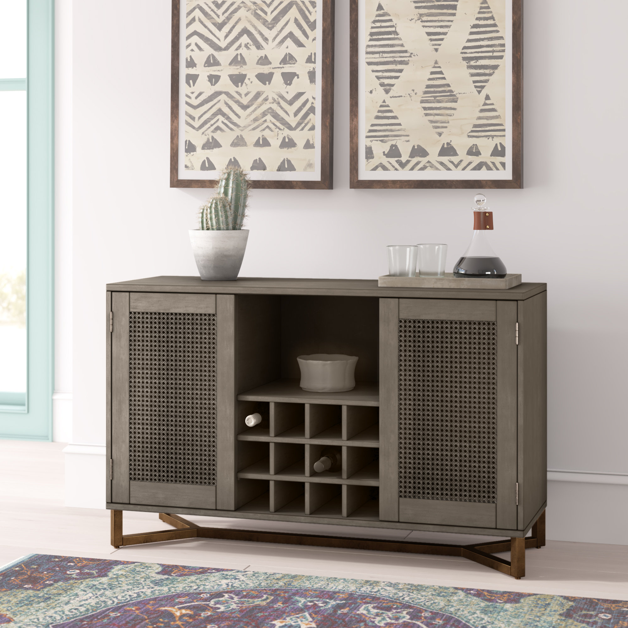 Mistana™ Ewert 46.5" Wide Sideboard Wayfair