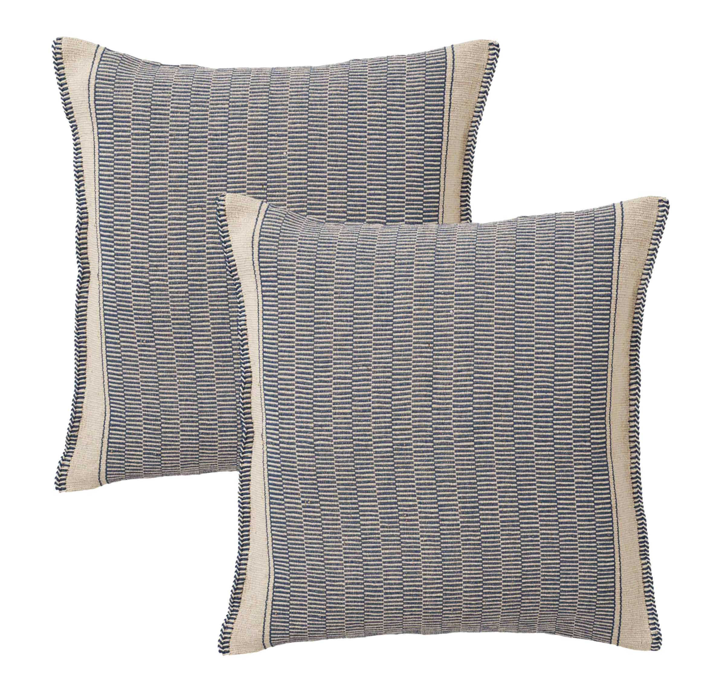 Metrohouse Designs Jute Gingham Jute Throw Pillow Wayfair