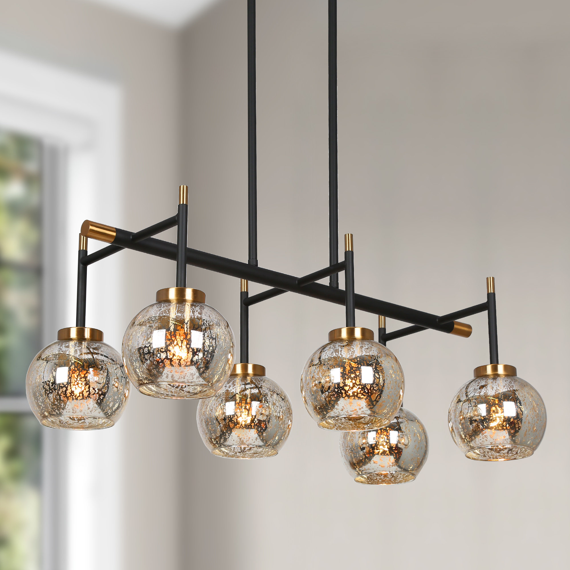Everly Quinn Kitchen Island Globe Pendant & Reviews Wayfair