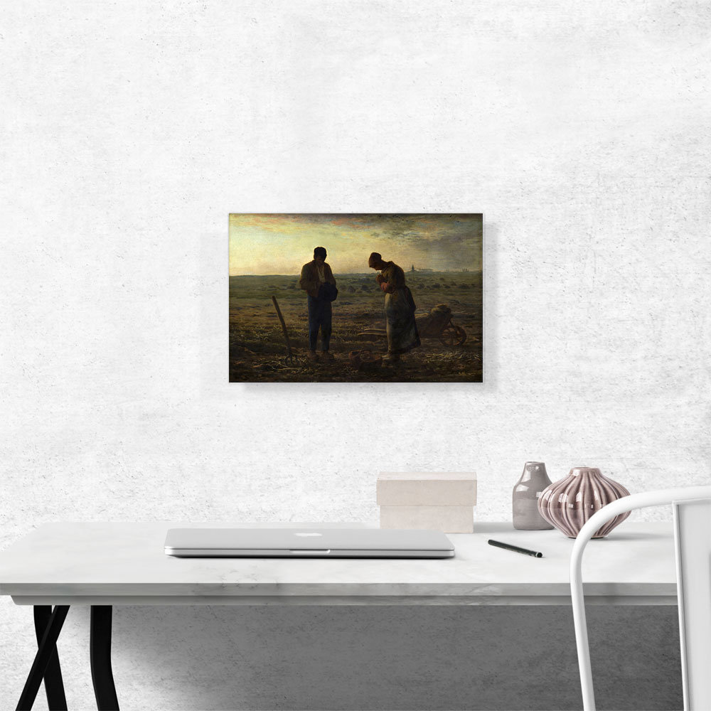thumbnail image 2 of The Angelus By Jean-François Millet (1857) - High-Quality Art Print On Photo Paper 2 of 4