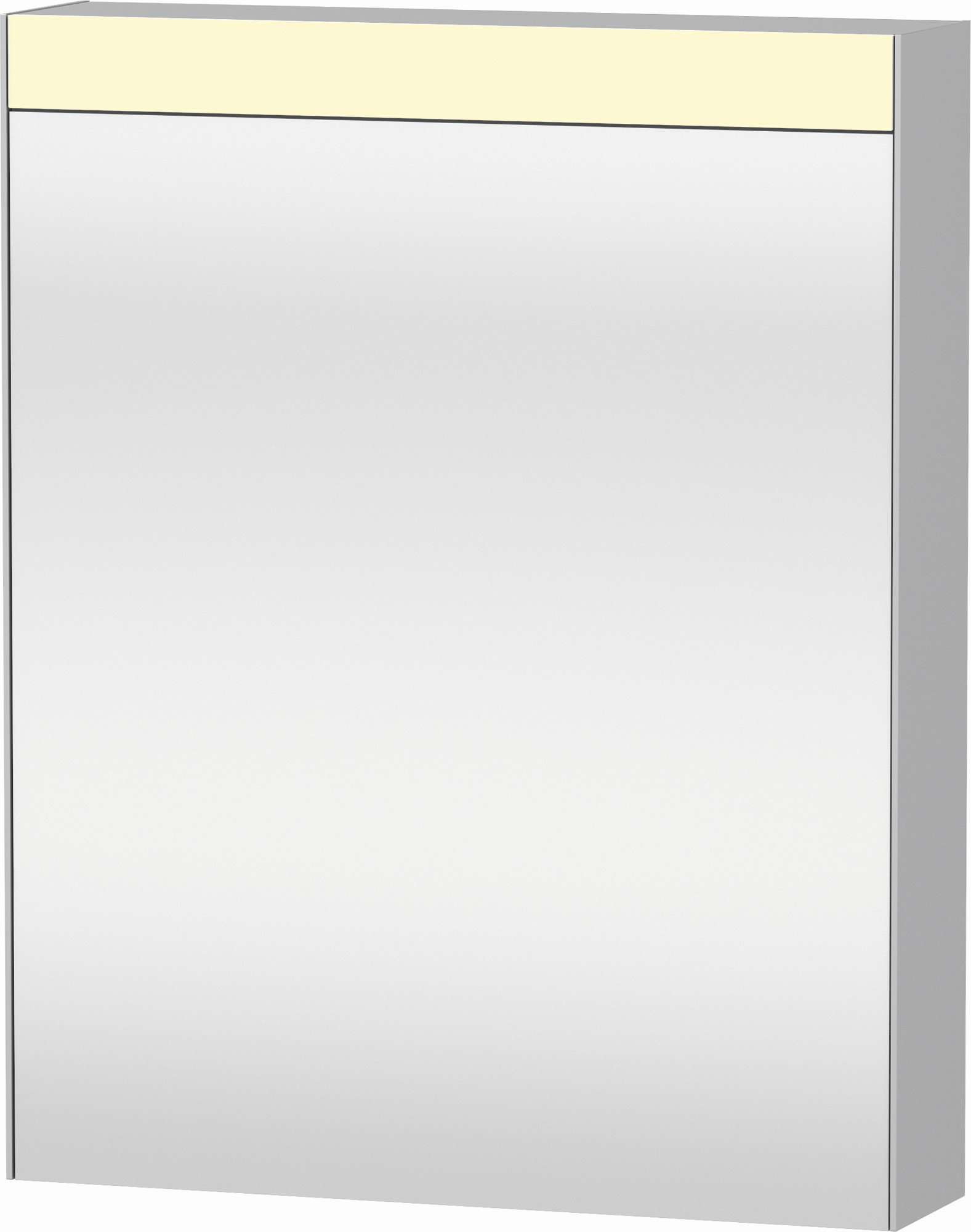 Duravit Surface Mount Frameless 1 Door Medicine with 2 Shelves