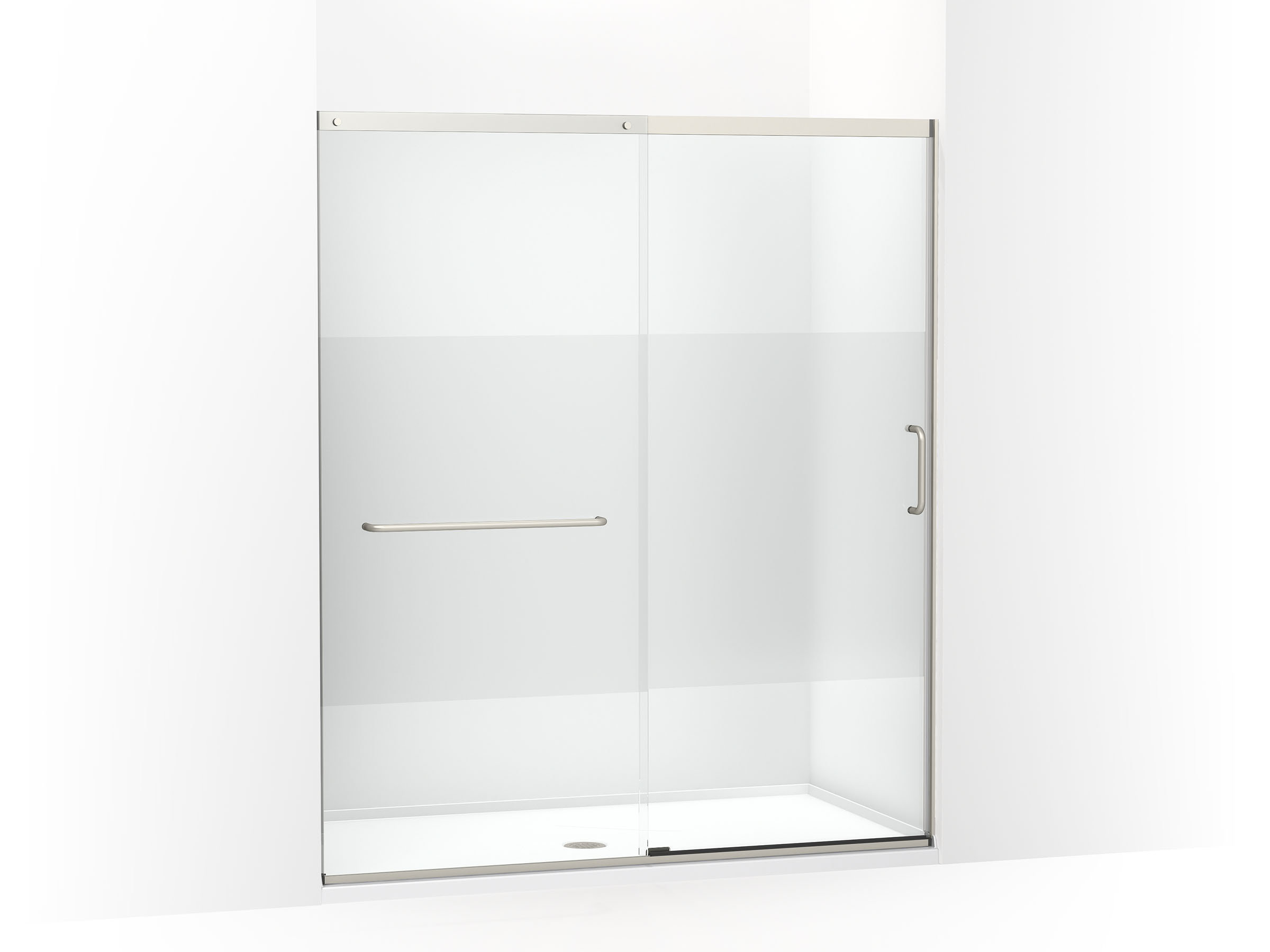 Kohler Elate Tall Sliding Shower Door, 751/2In H X 621/4 655/8In