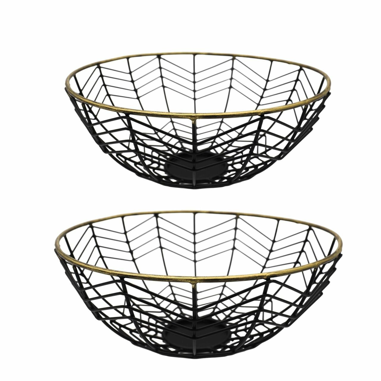 House of Hampton® Iron Baskets Set Wayfair