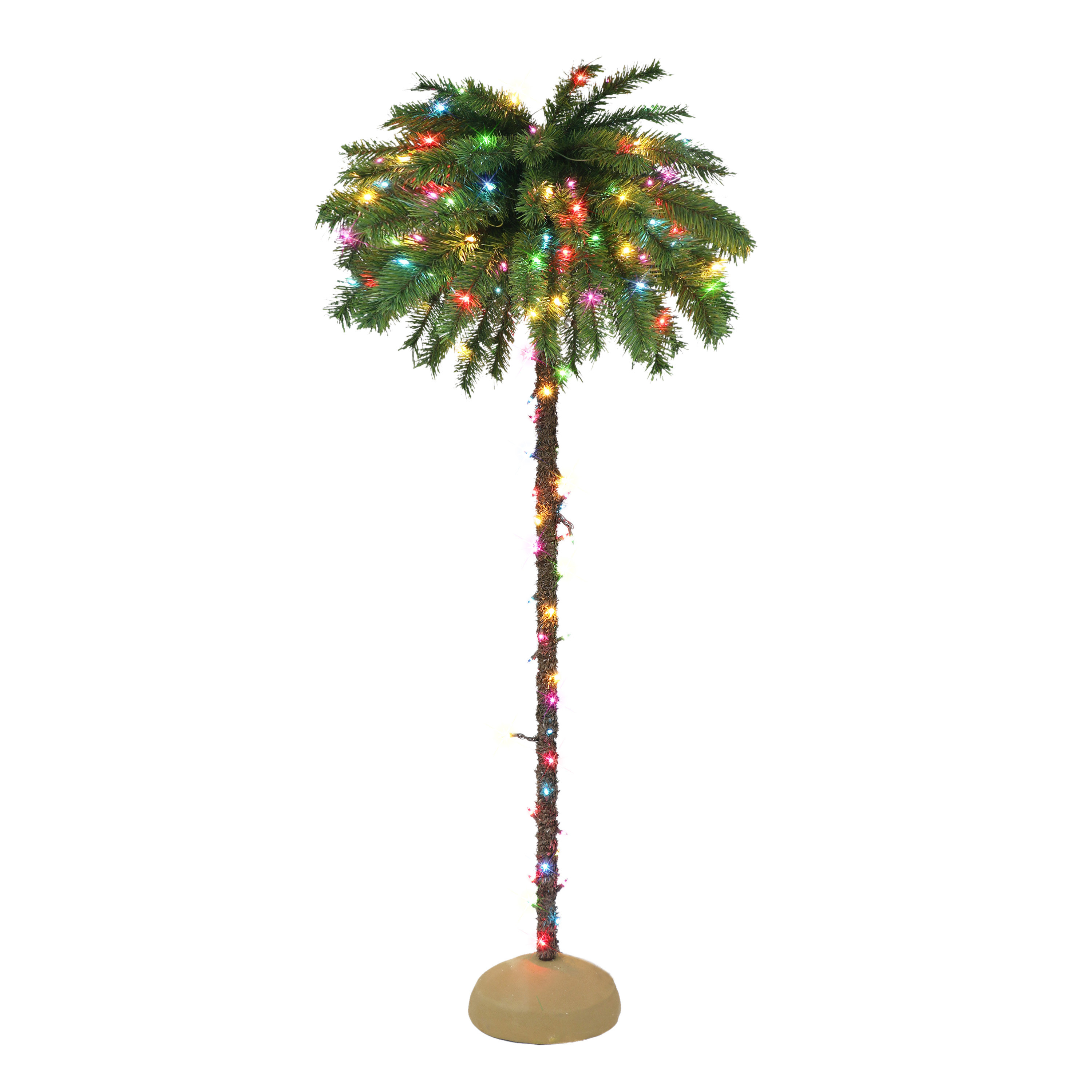 The Holiday Aisle® 6' Lighted Artificial Pine Christmas Tree Wayfair