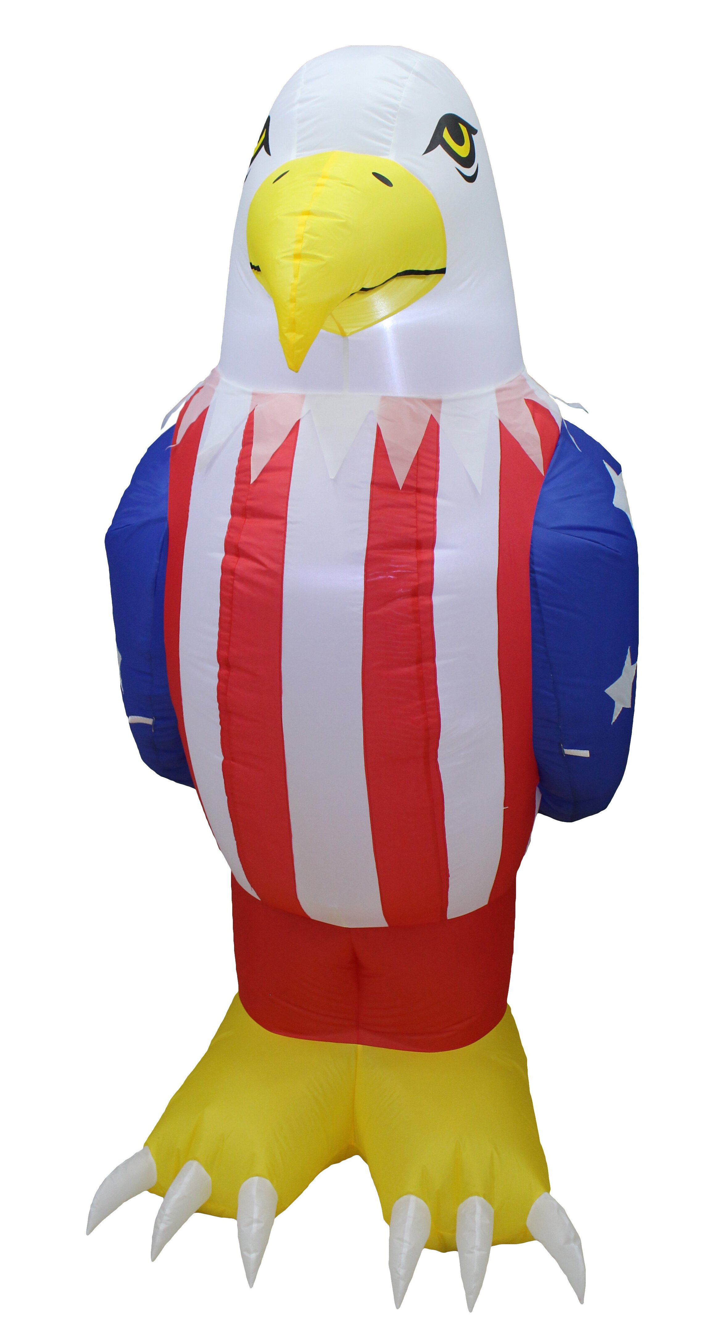 7 FT 4th of July Inflatable Decorations,American Flying Bald Eagle Decor with Build-in LEDs,Blow Up Yard Decoration Patriotic Independence Day Inflatables for Party Indoor Garden Decor Outdoor Lawn 
