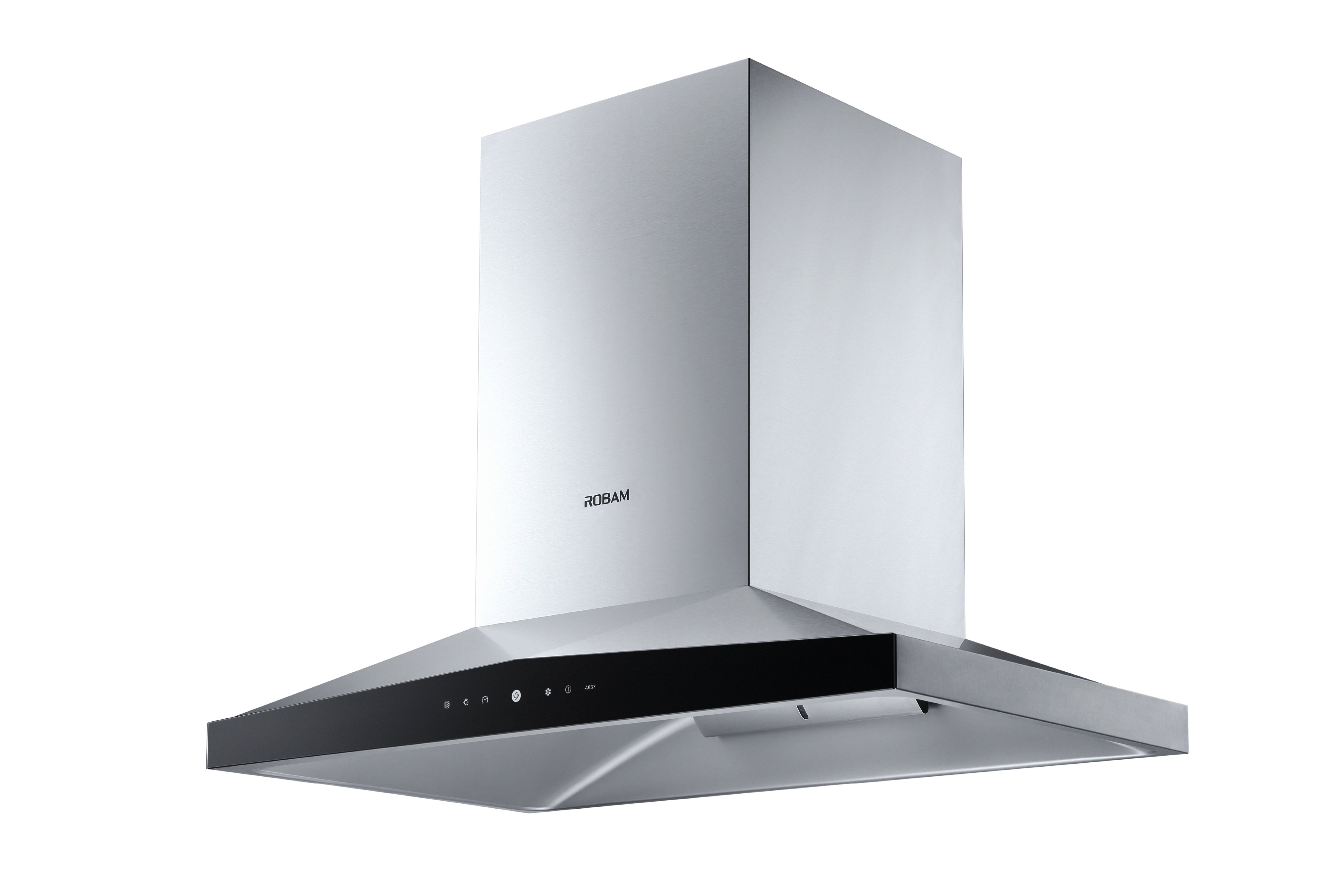 cooker hood upper chimney black