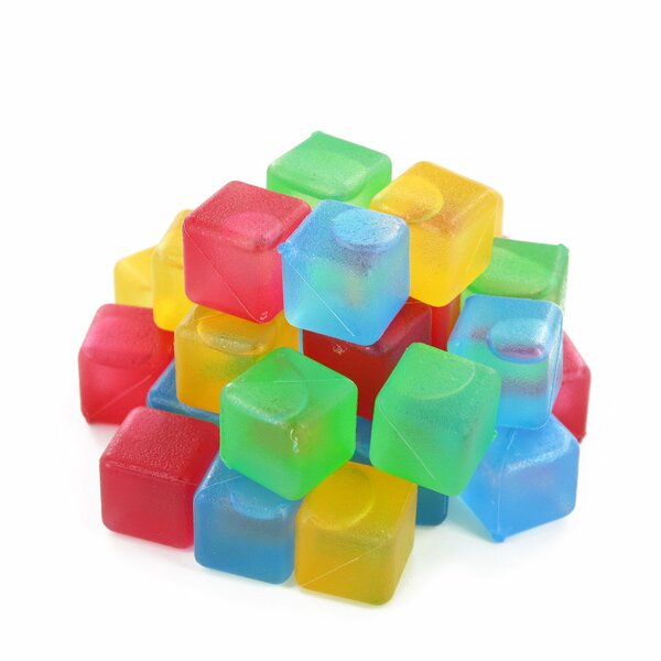 32 Slots Large Silicone Flexible Ice Cube Tray Easy Release Freeze Ice Maker 