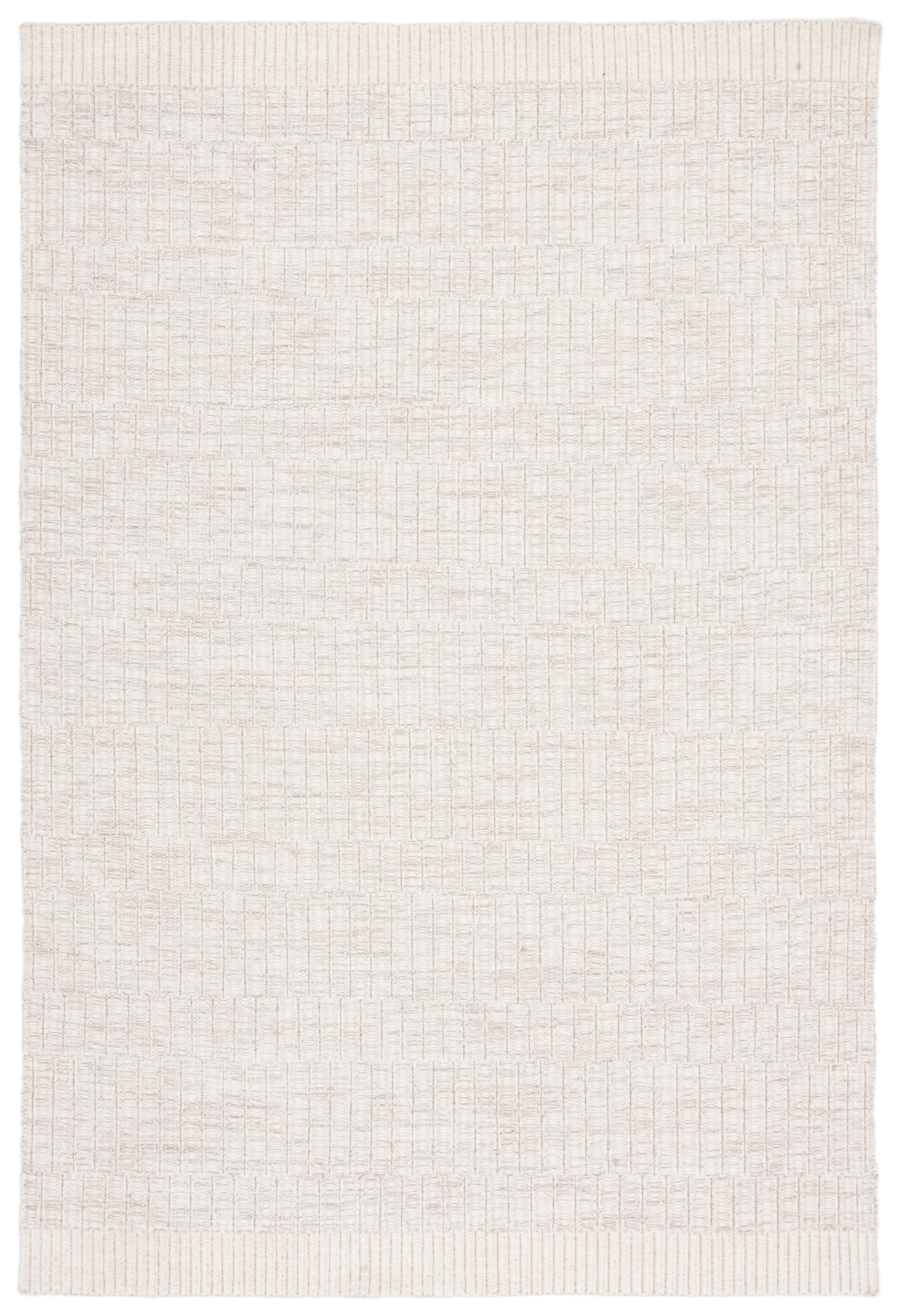 Martha Stewart Rugs Martha Stewart Handmade Hand Loomed Ivory/Gray Rug