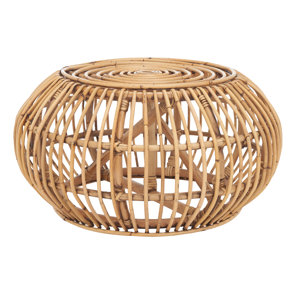 Birch Lane™ Rattan Ottoman & Reviews | Wayfair