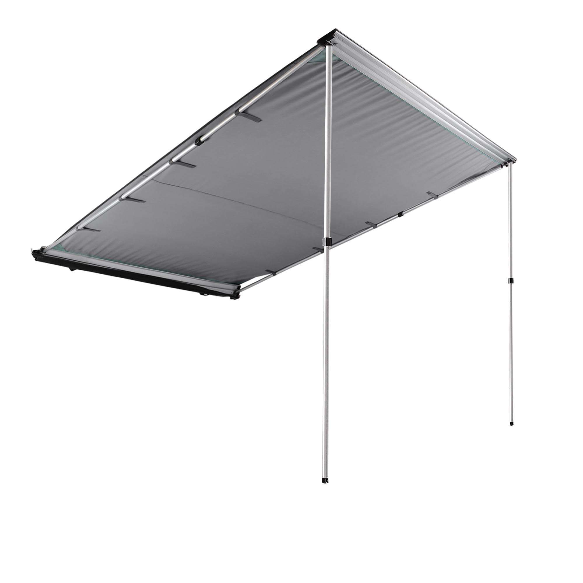 Manual Retraction Side Awning with Gray Wayfair