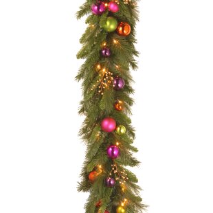 9 Foot Truquoise Multifacet Bead Garland Frozen Winter Party Christmas Decoratio 