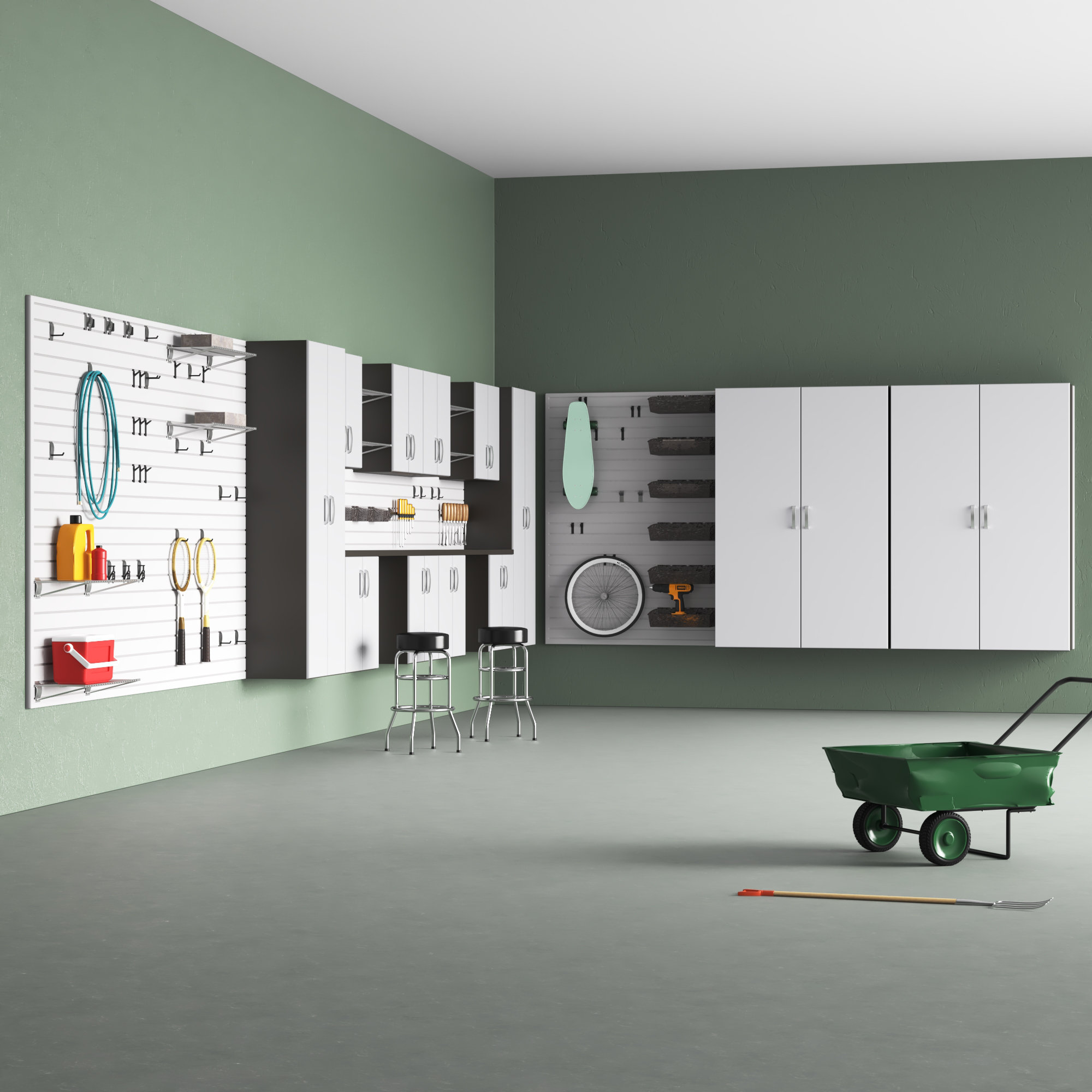 Flow Wall Jumbo 12 Piece Complete Storage System | Wayfair