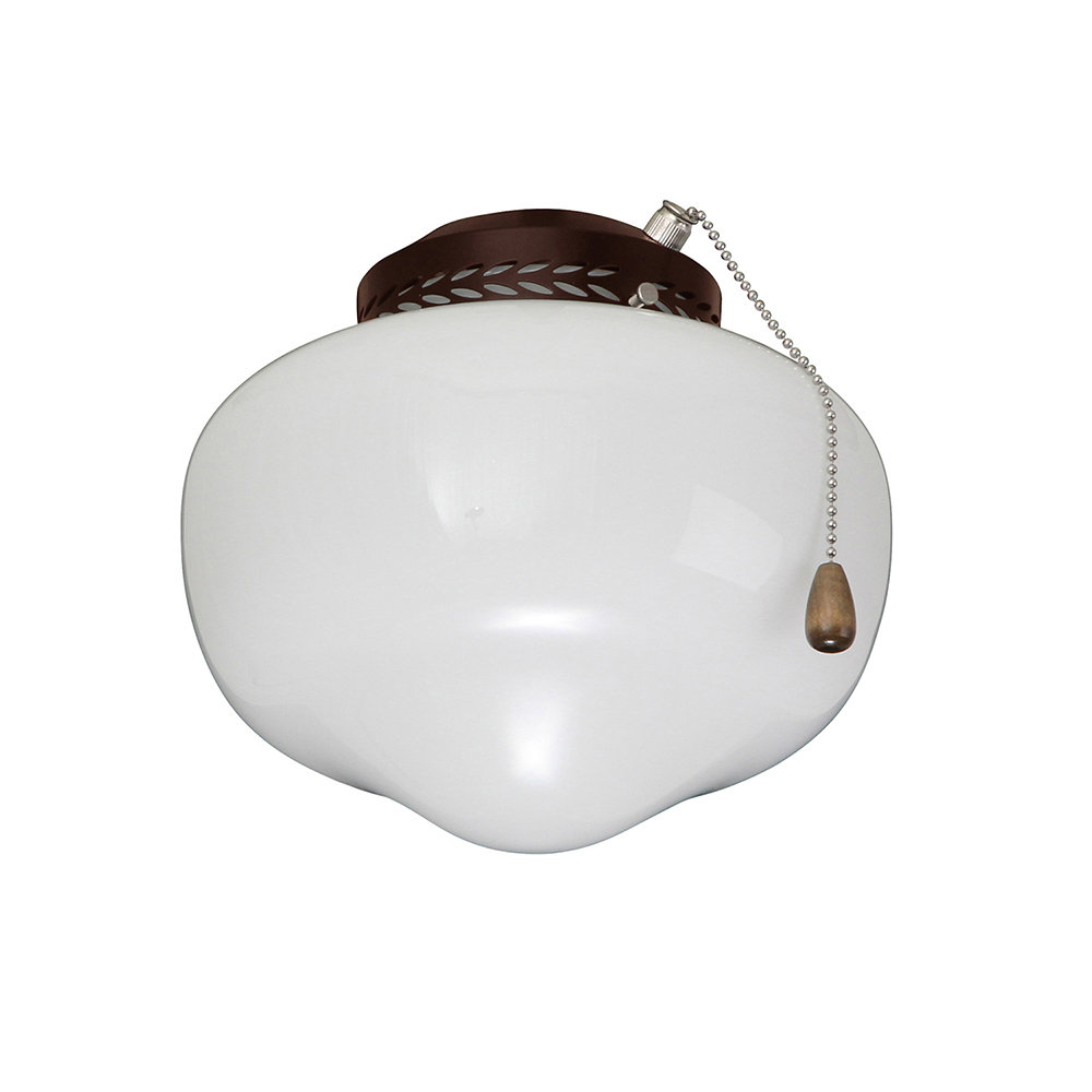 Winston Porter LED Ceiling Fan Schoolhouse Light Kit Wayfair