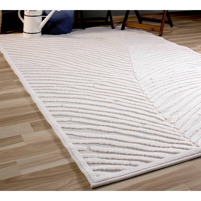 Bay Isle Home Comerfo Ivory Indoor/Outdoor Rug & Reviews | Wayfair