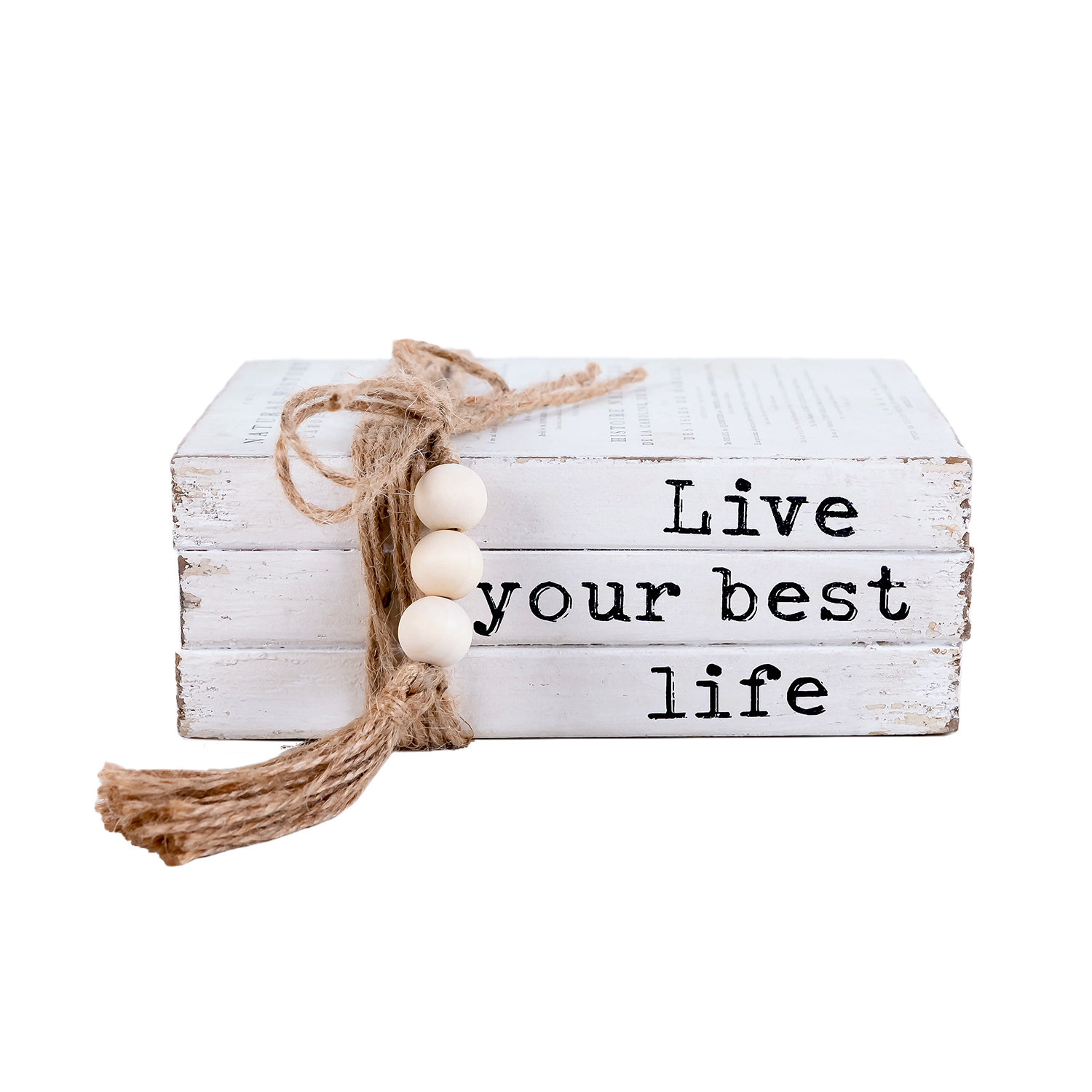 Sand & Stable Taunton Rustic Live Your Best Life Inspirational Quote
