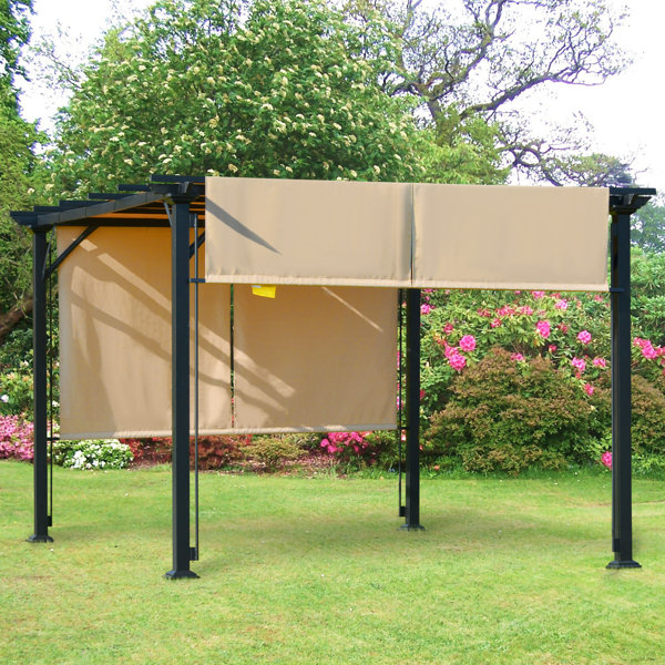 retractable sun shelter