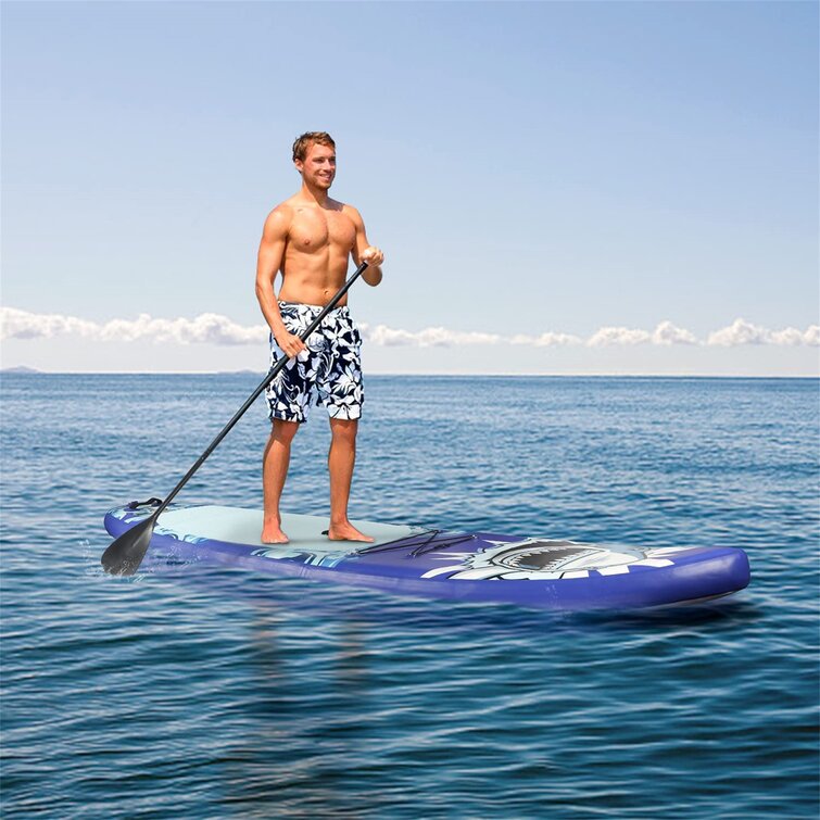 10'6" Inflatable Stand Up Paddle Board Surfboard Paddelboard SUP Pump & Bag 