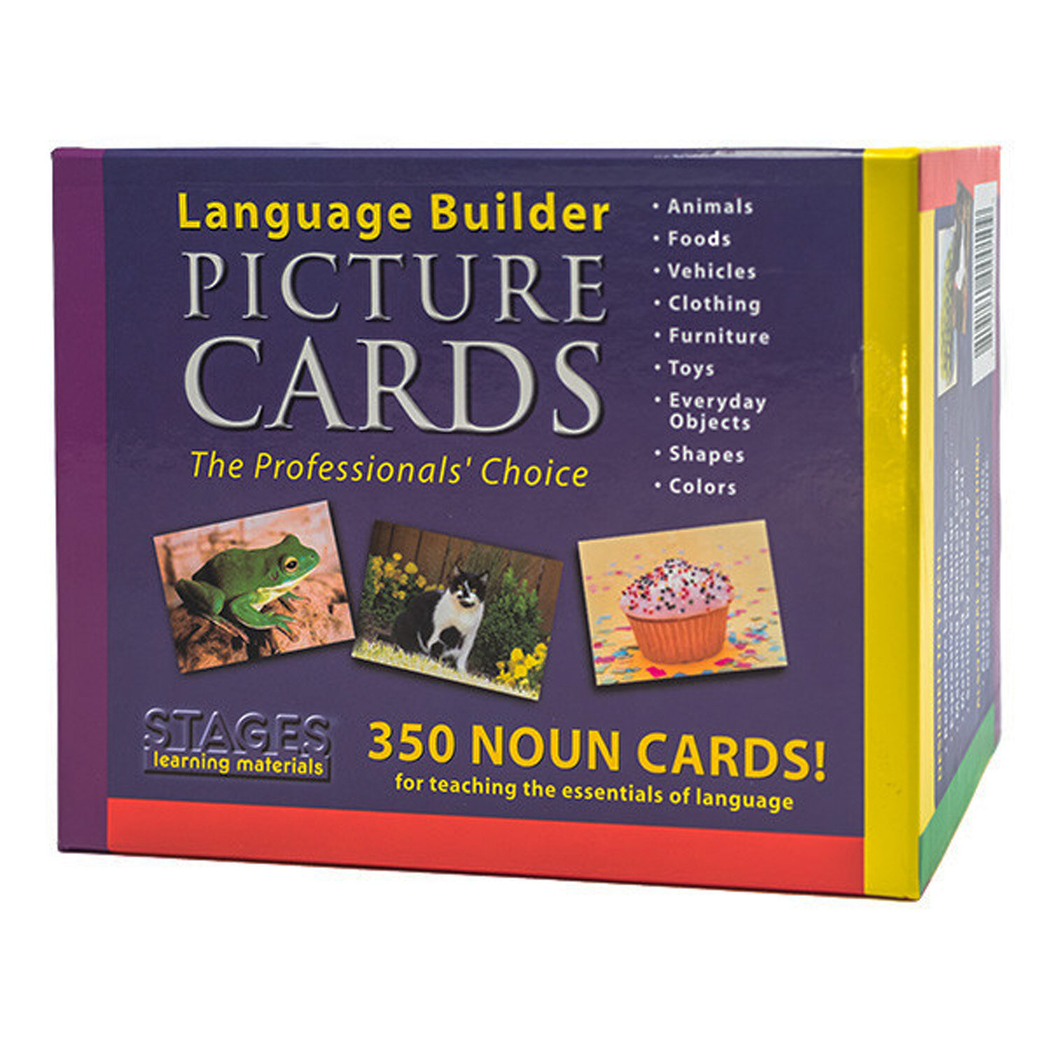 Language Builder Picture Nouns Flash Cards