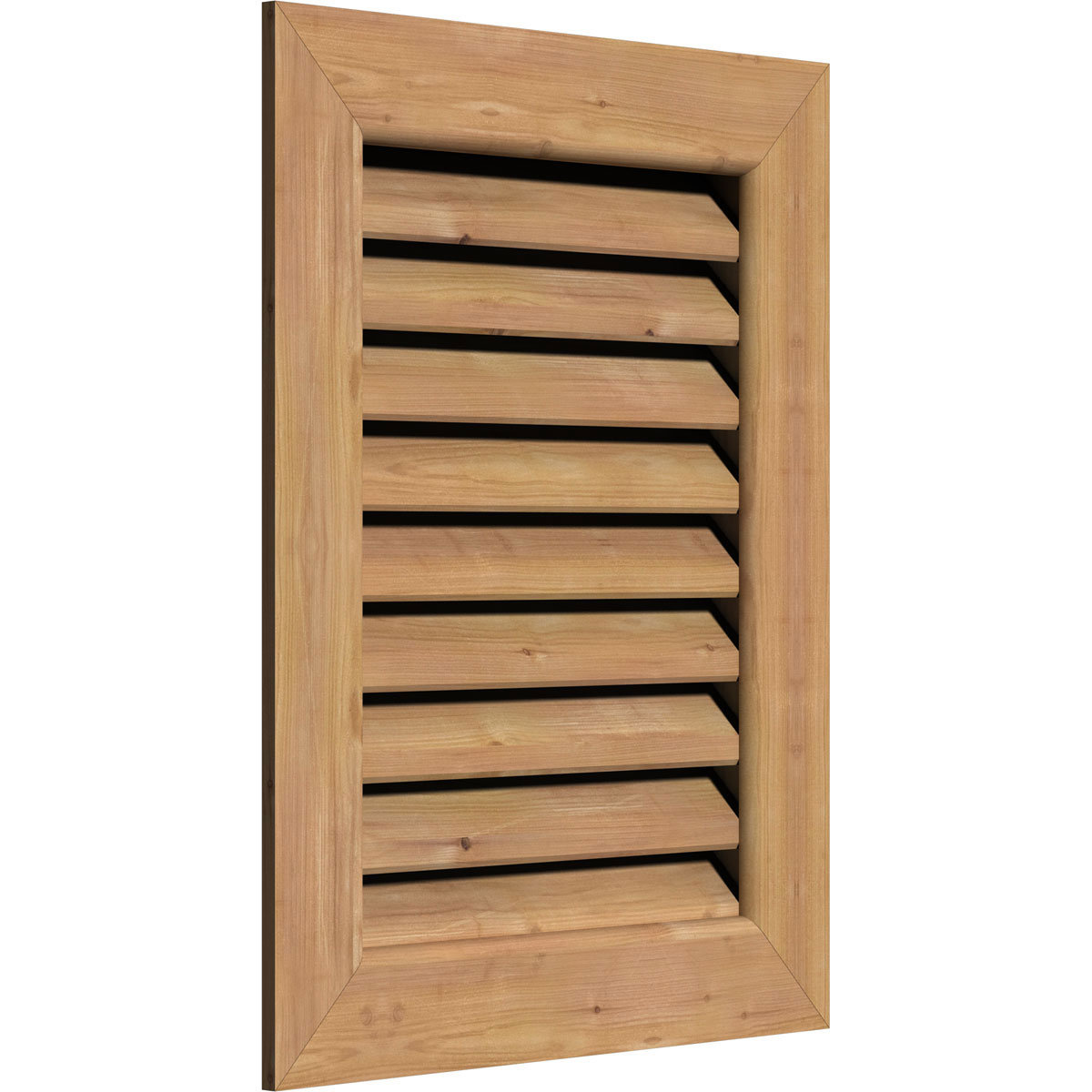 PCI Enterprises Cedar Vertical Gable Vent Louver Wayfair