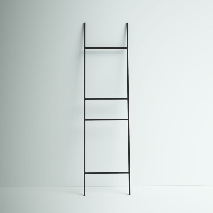 Black Metal Blanket Laddernull