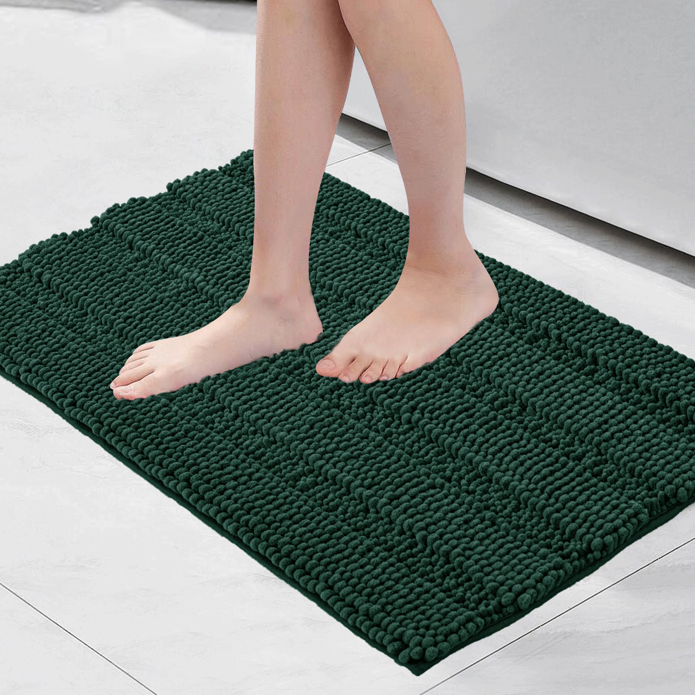 Bath carpet Soft Washable slip 100% Polyester 