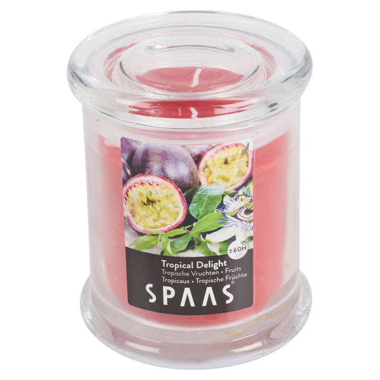 Spaas Maxi Candles Scented Tea Lights Block Pack X8 10h - Soft Sunrise