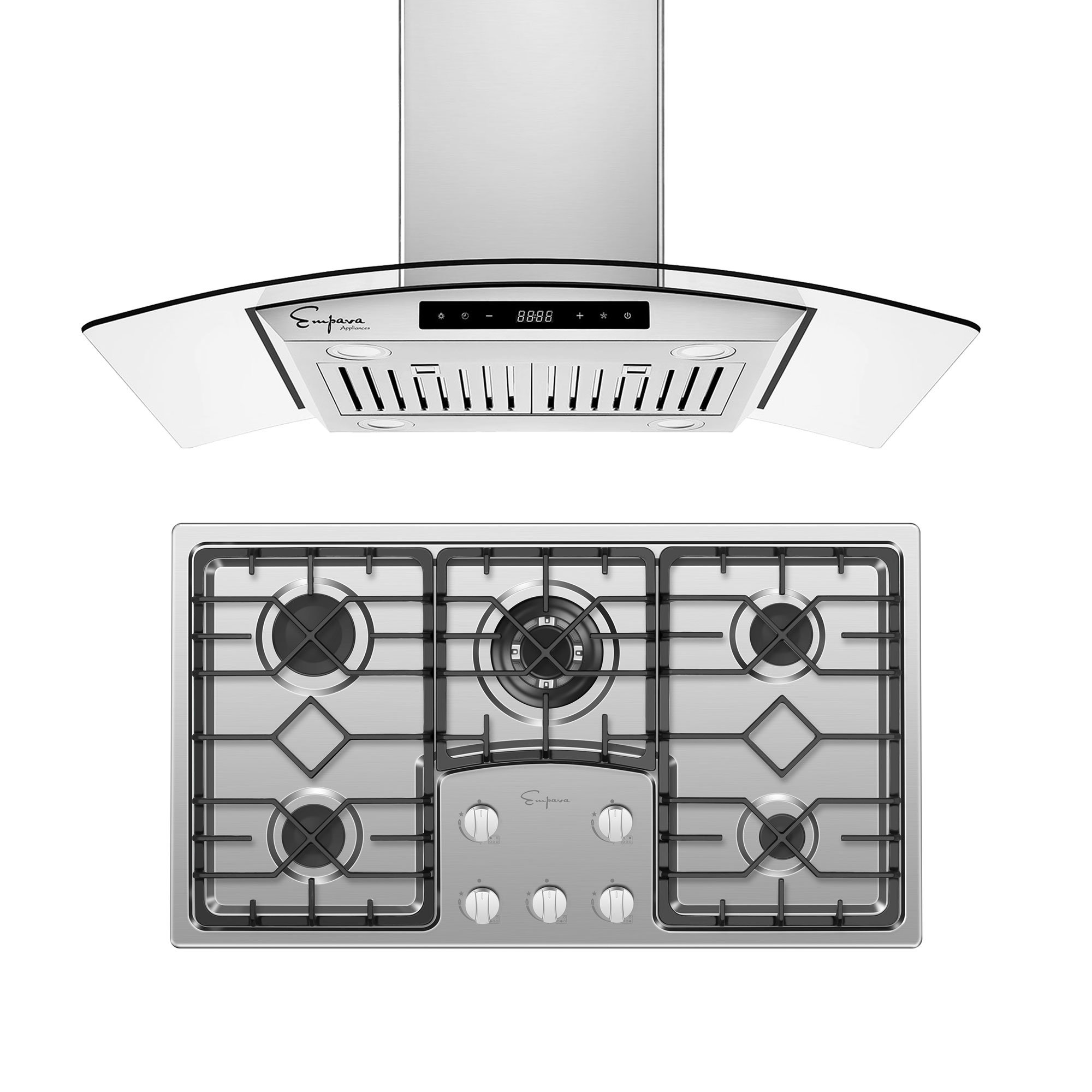 island gas hob