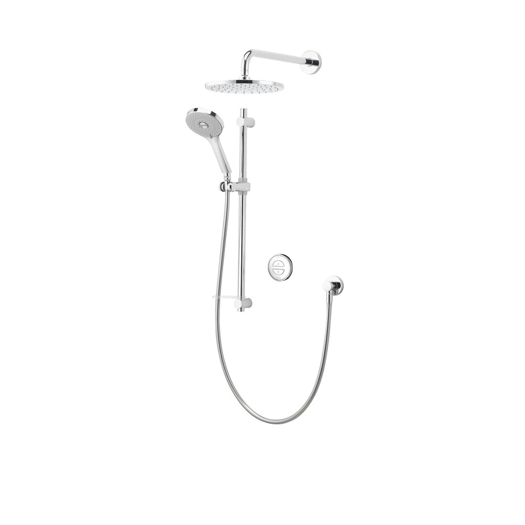 Unity Q Digital Shower with Fixed Shower Head/Adjustable Shower Head 